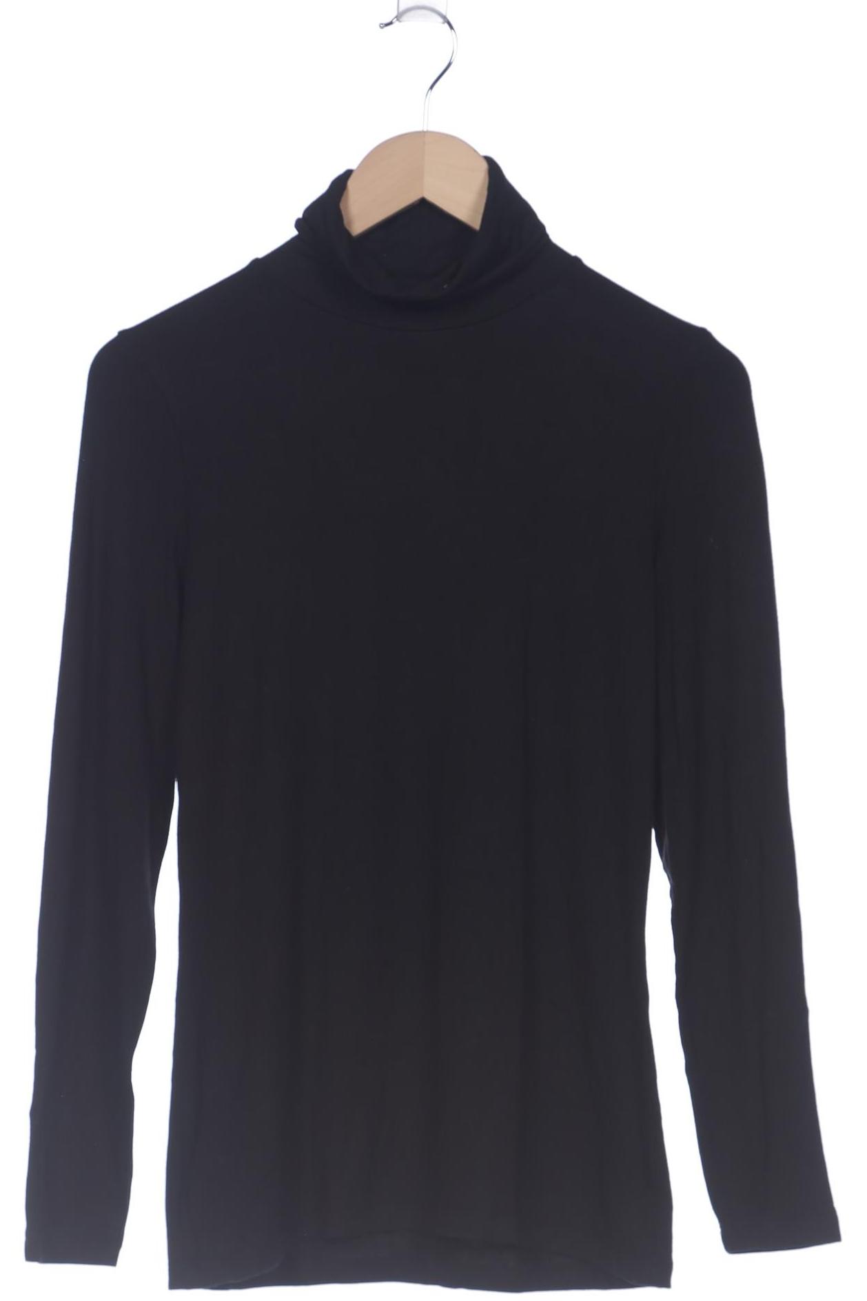 

hessnatur Damen Langarmshirt, schwarz, Gr. 40