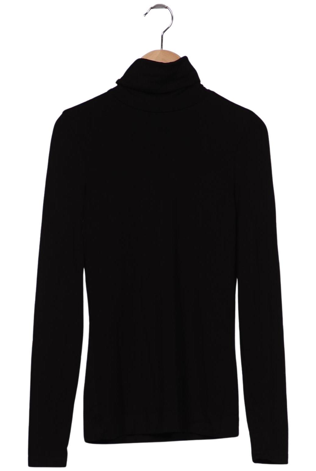 

hessnatur Damen Langarmshirt, schwarz, Gr. 34