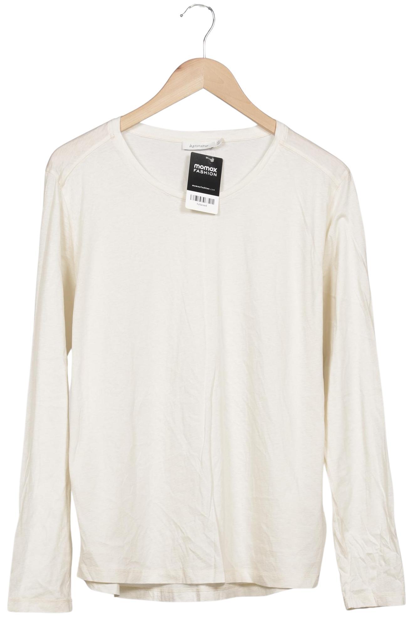 

hessnatur Damen Langarmshirt, cremeweiß, Gr. 48