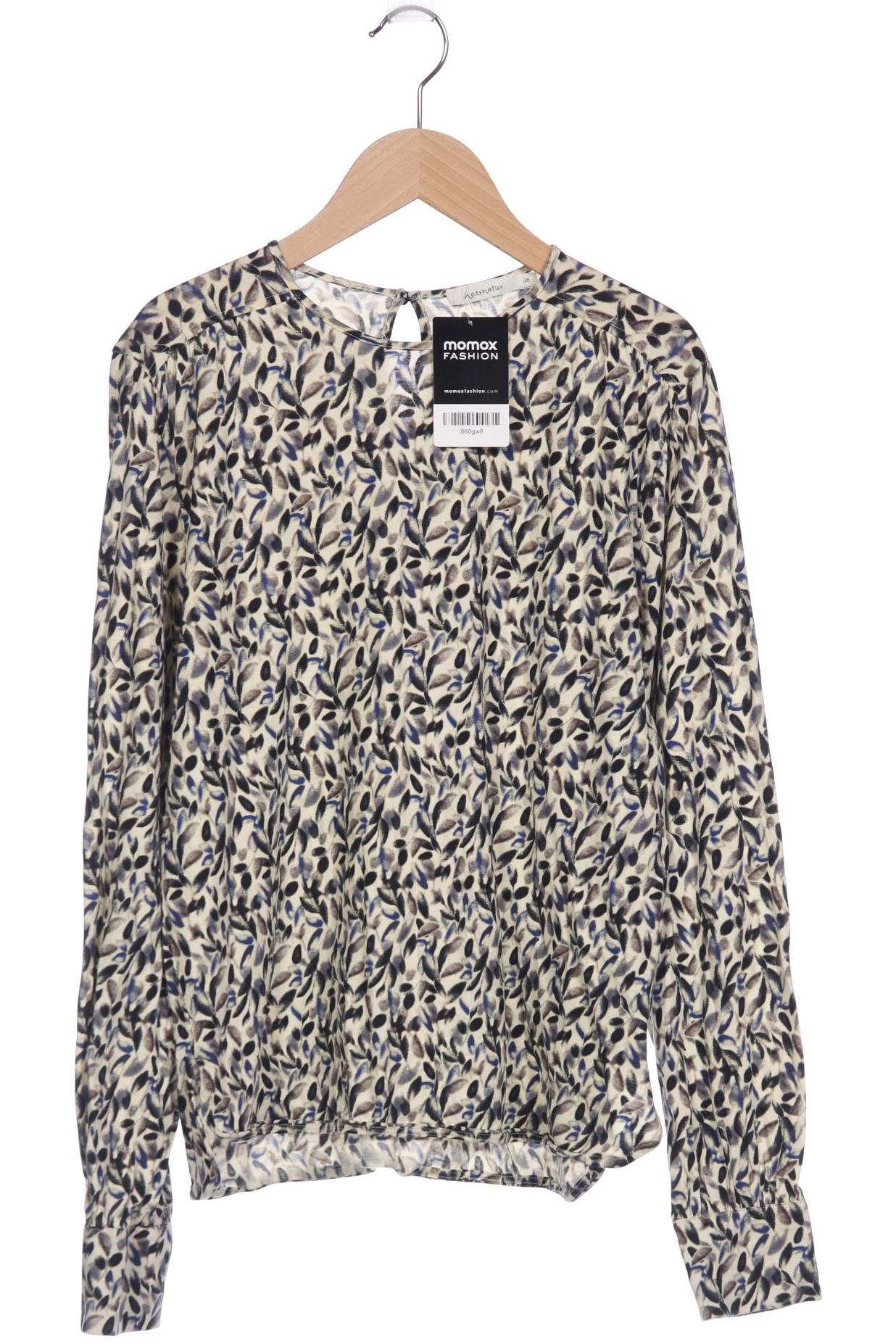 

hessnatur Damen Langarmshirt, beige, Gr. 36