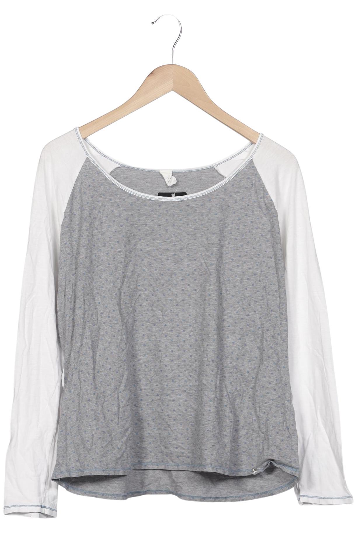 

hessnatur Damen Langarmshirt, mehrfarbig, Gr. 44