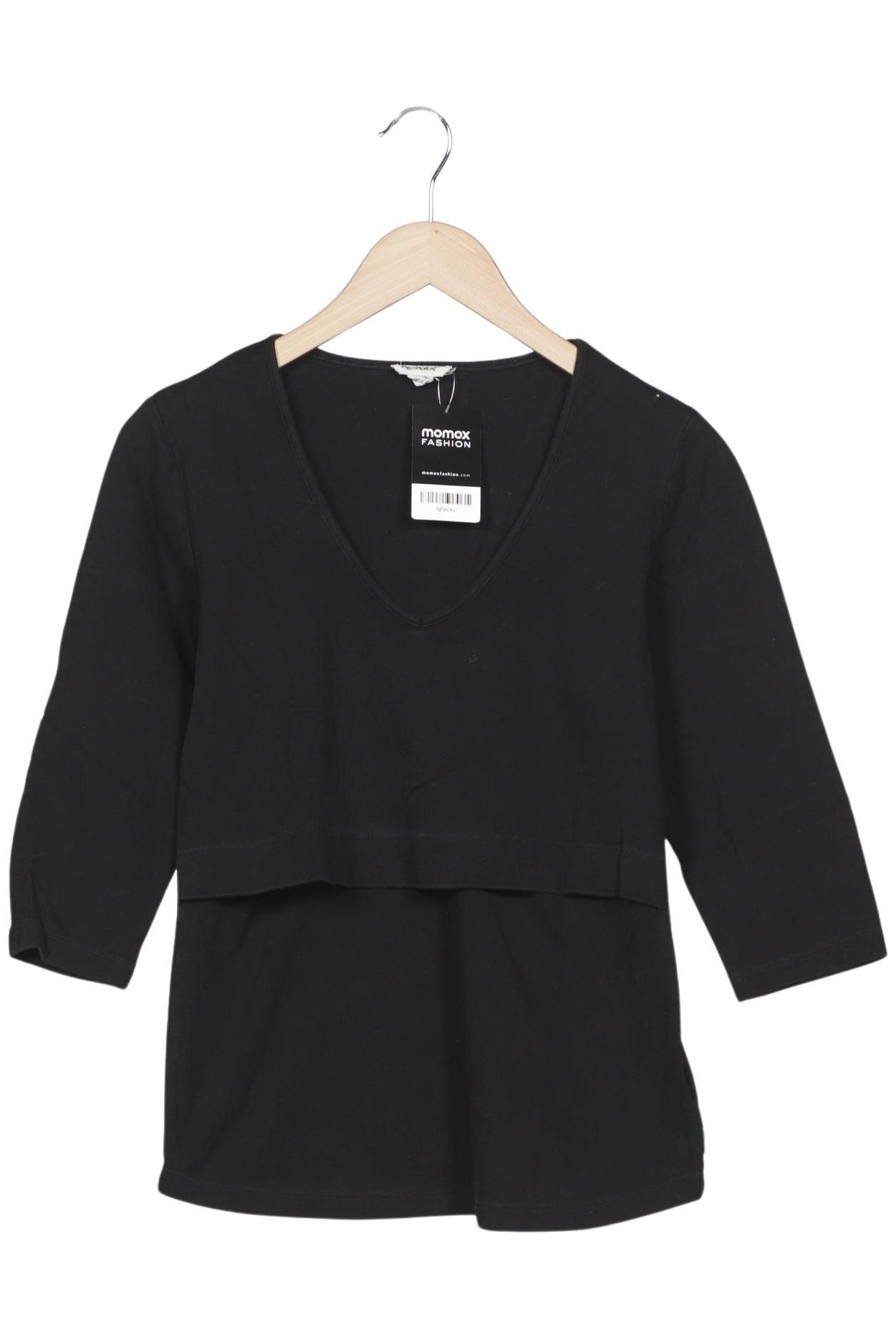 

hessnatur Damen Langarmshirt, schwarz, Gr. 40