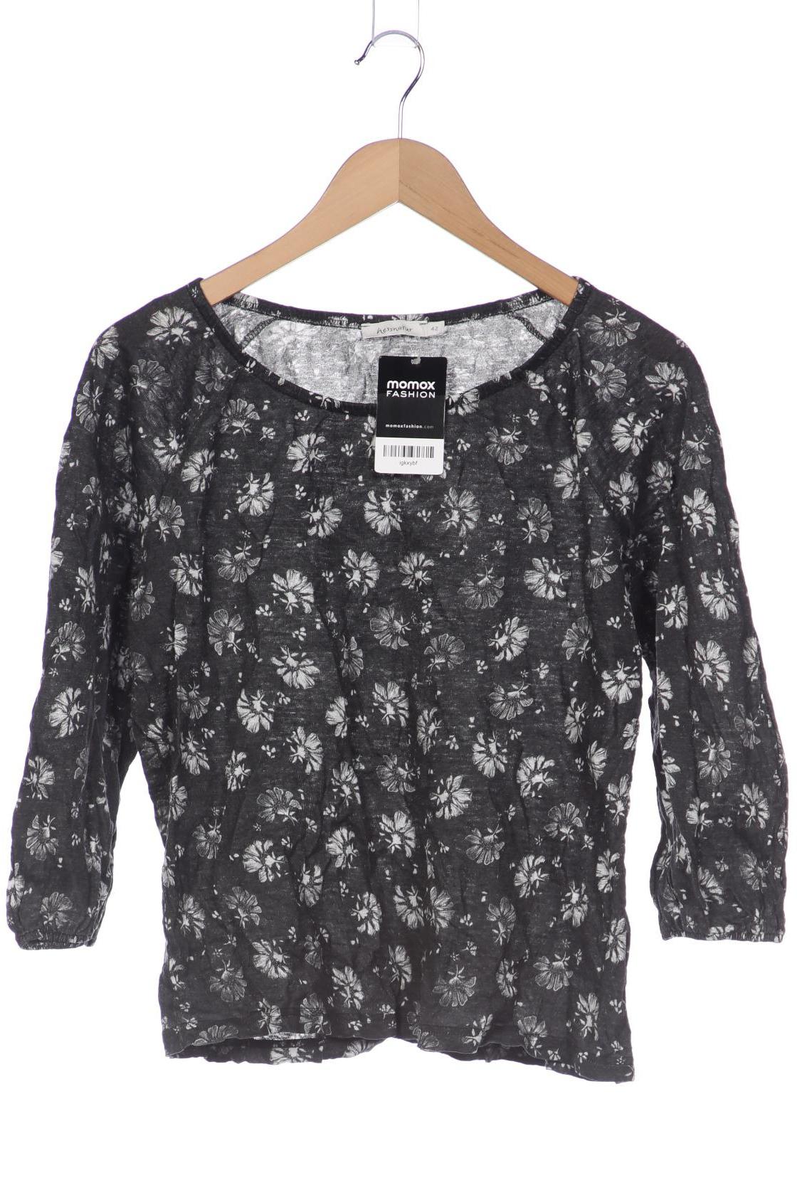 

hessnatur Damen Langarmshirt, grau, Gr. 42