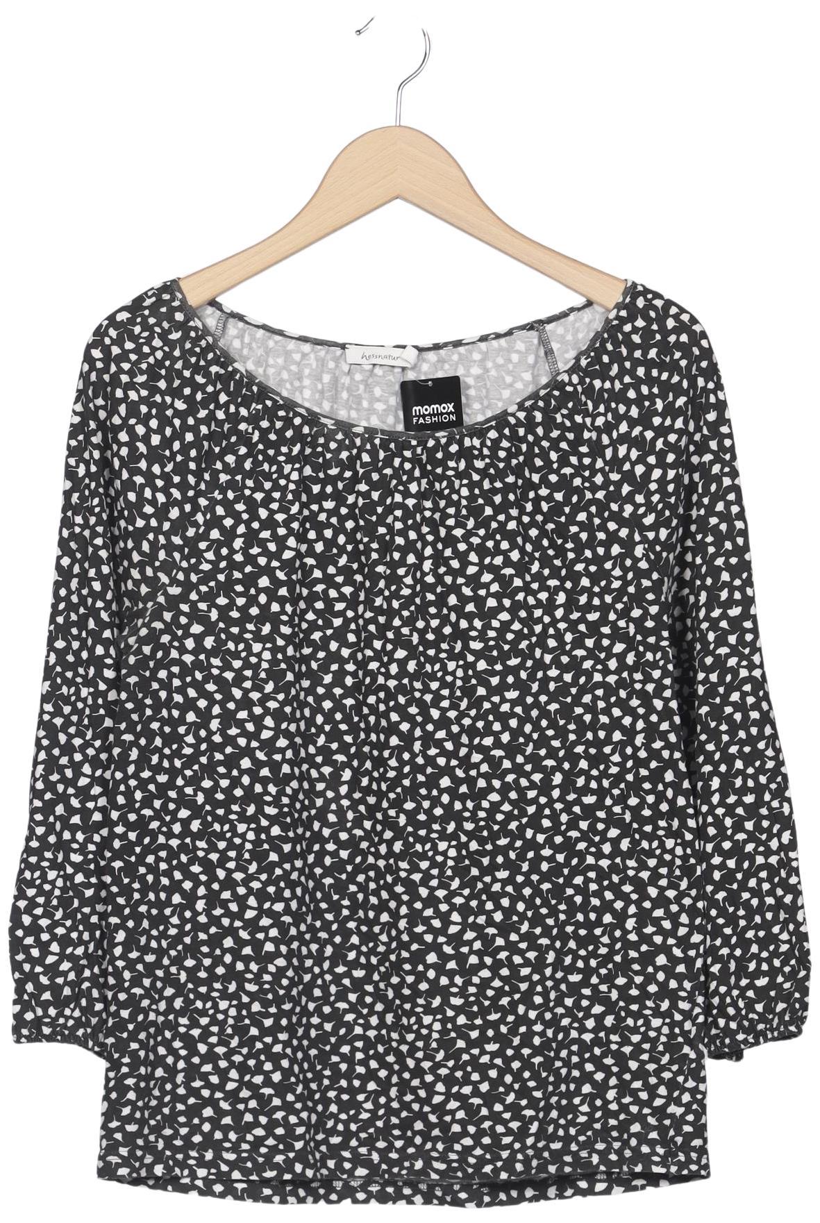 

hessnatur Damen Langarmshirt, mehrfarbig, Gr. 40