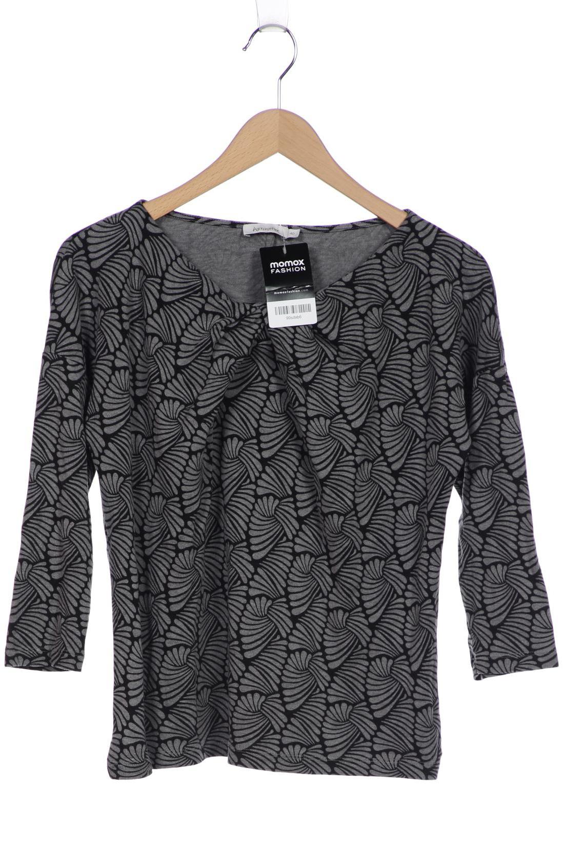 

hessnatur Damen Langarmshirt, grau, Gr. 40