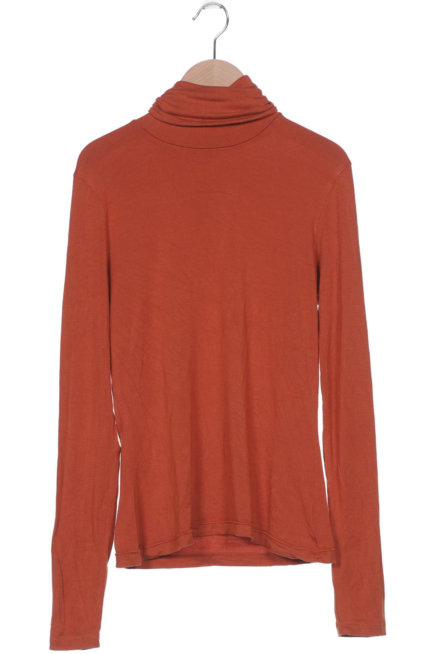 

hessnatur Damen Langarmshirt, orange, Gr. 38