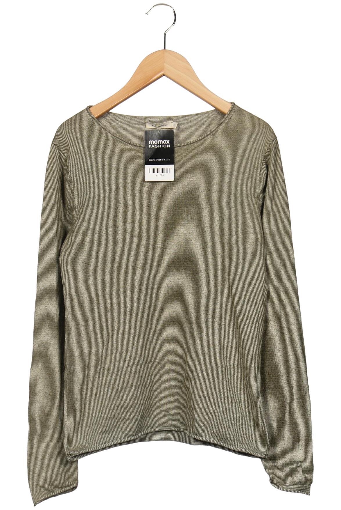 

hessnatur Damen Langarmshirt, grün, Gr. 34