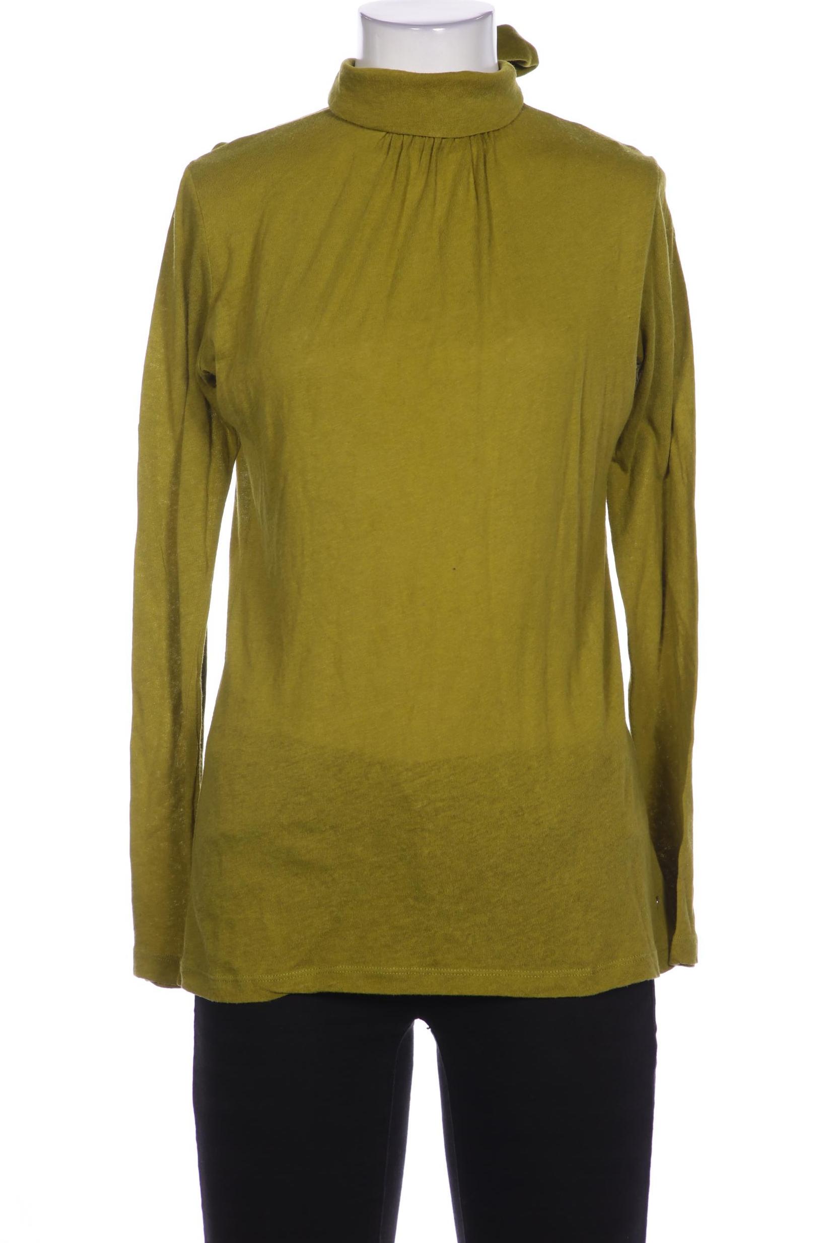 

hessnatur Damen Langarmshirt, grün, Gr. 36