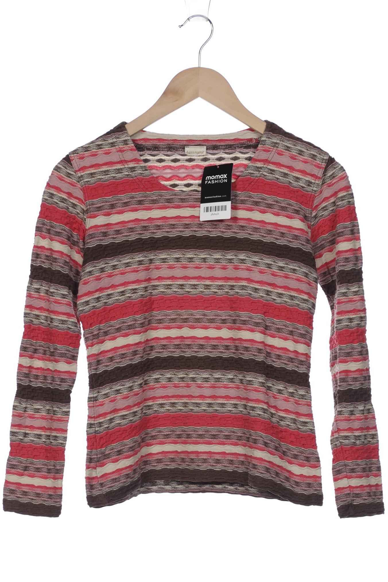 

hessnatur Damen Langarmshirt, pink, Gr. 34