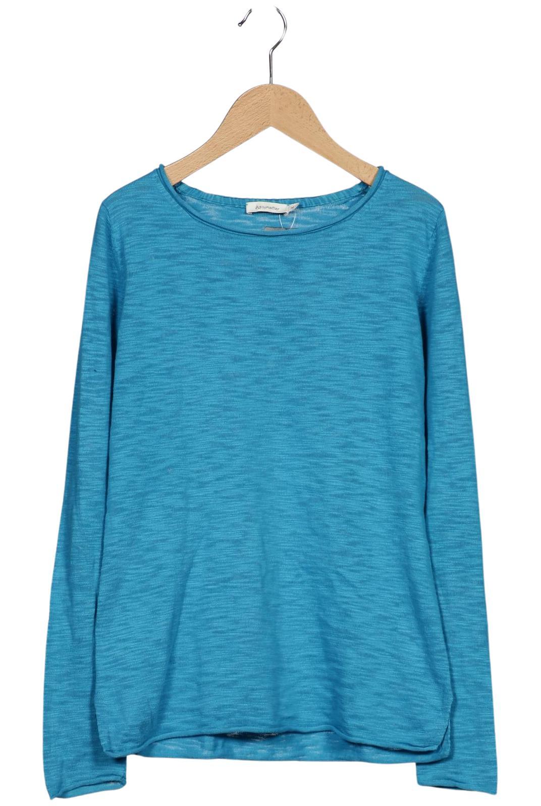 

hessnatur Damen Langarmshirt, hellblau, Gr. 36