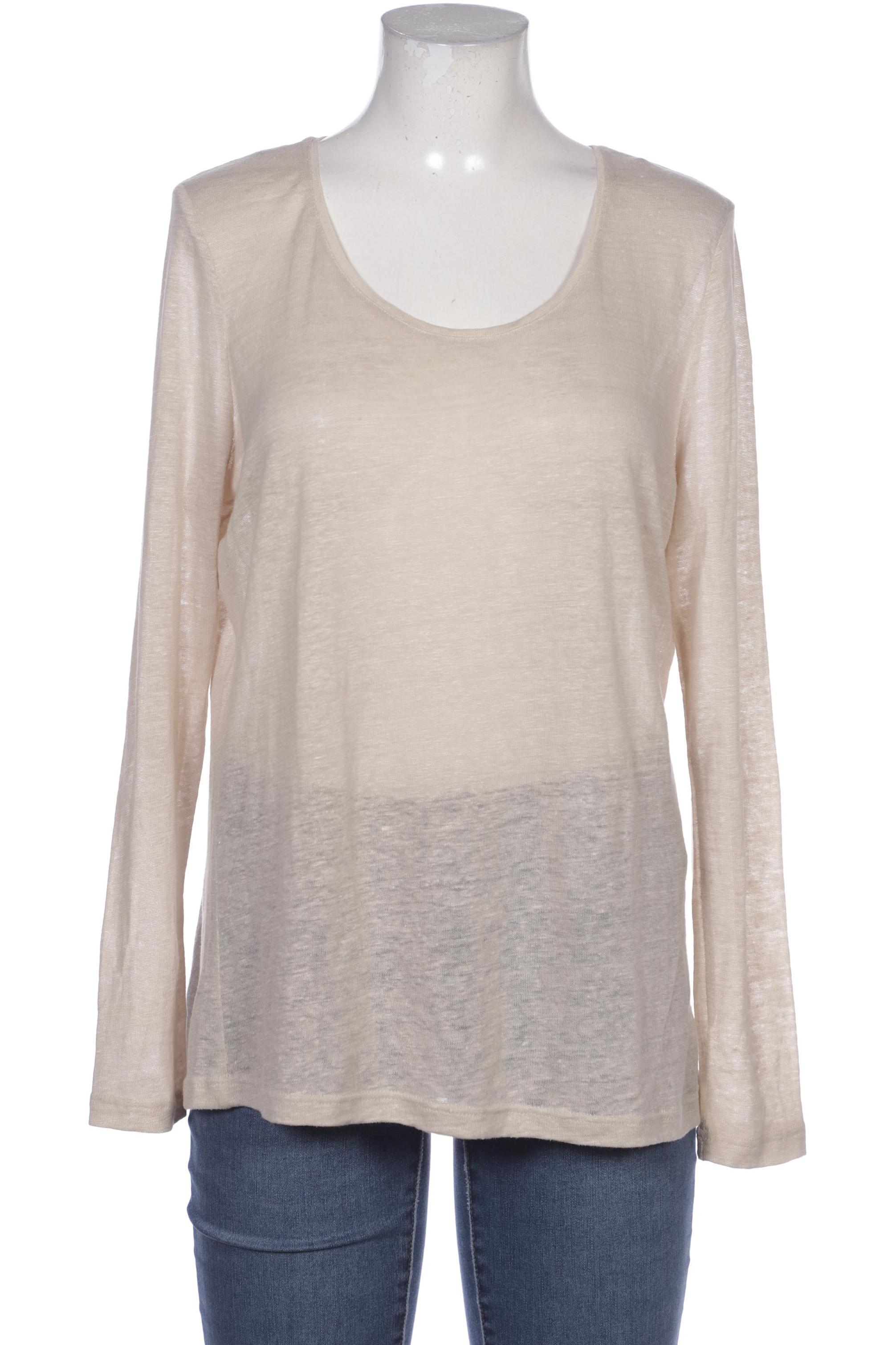 

hessnatur Damen Langarmshirt, beige, Gr. 42