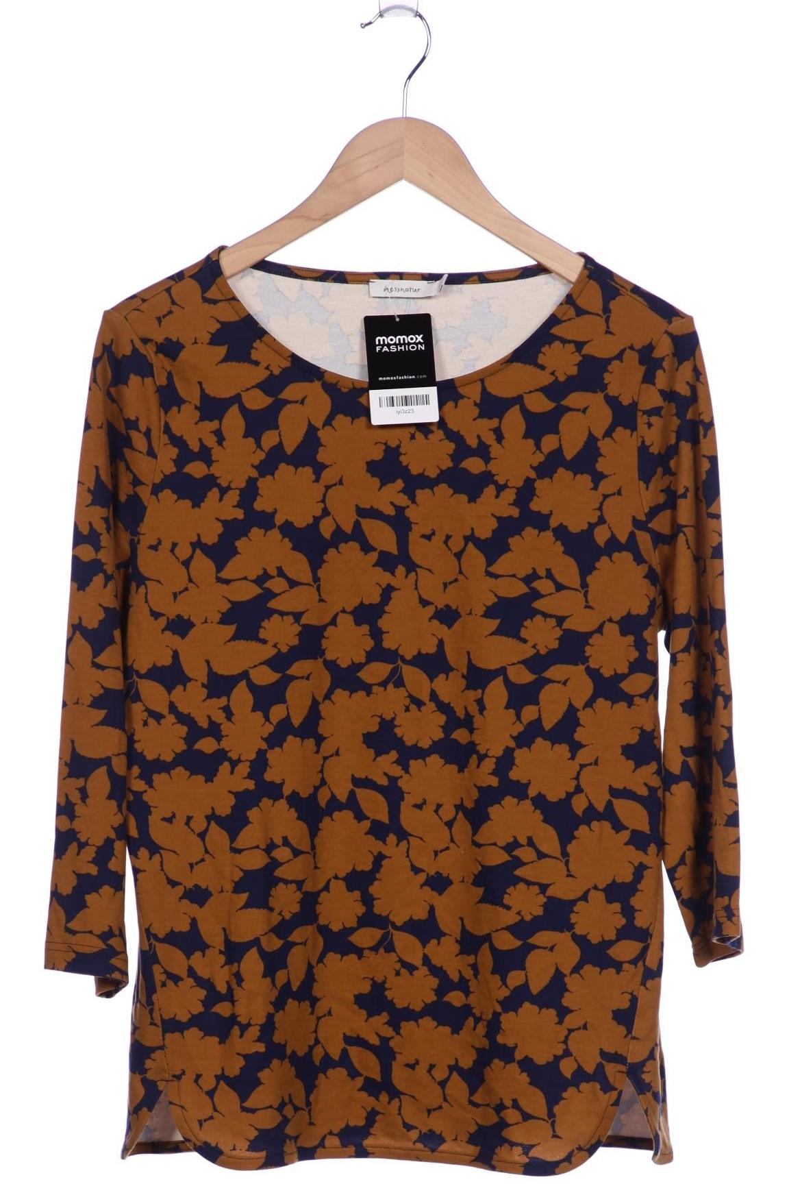 

hessnatur Damen Langarmshirt, braun, Gr. 42