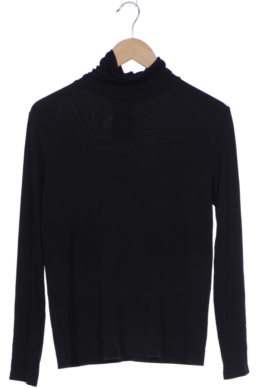 

hessnatur Damen Langarmshirt, schwarz, Gr. 42