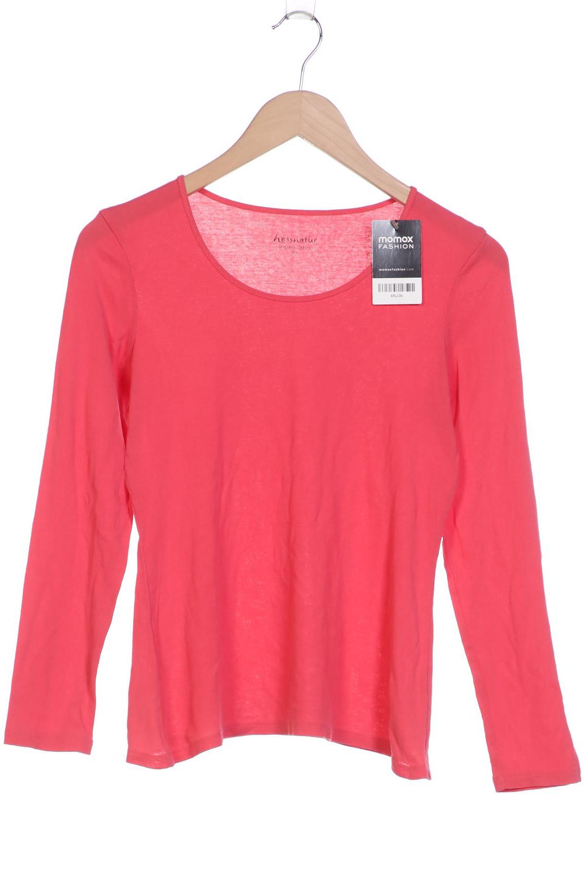 

hessnatur Damen Langarmshirt, pink, Gr. 40