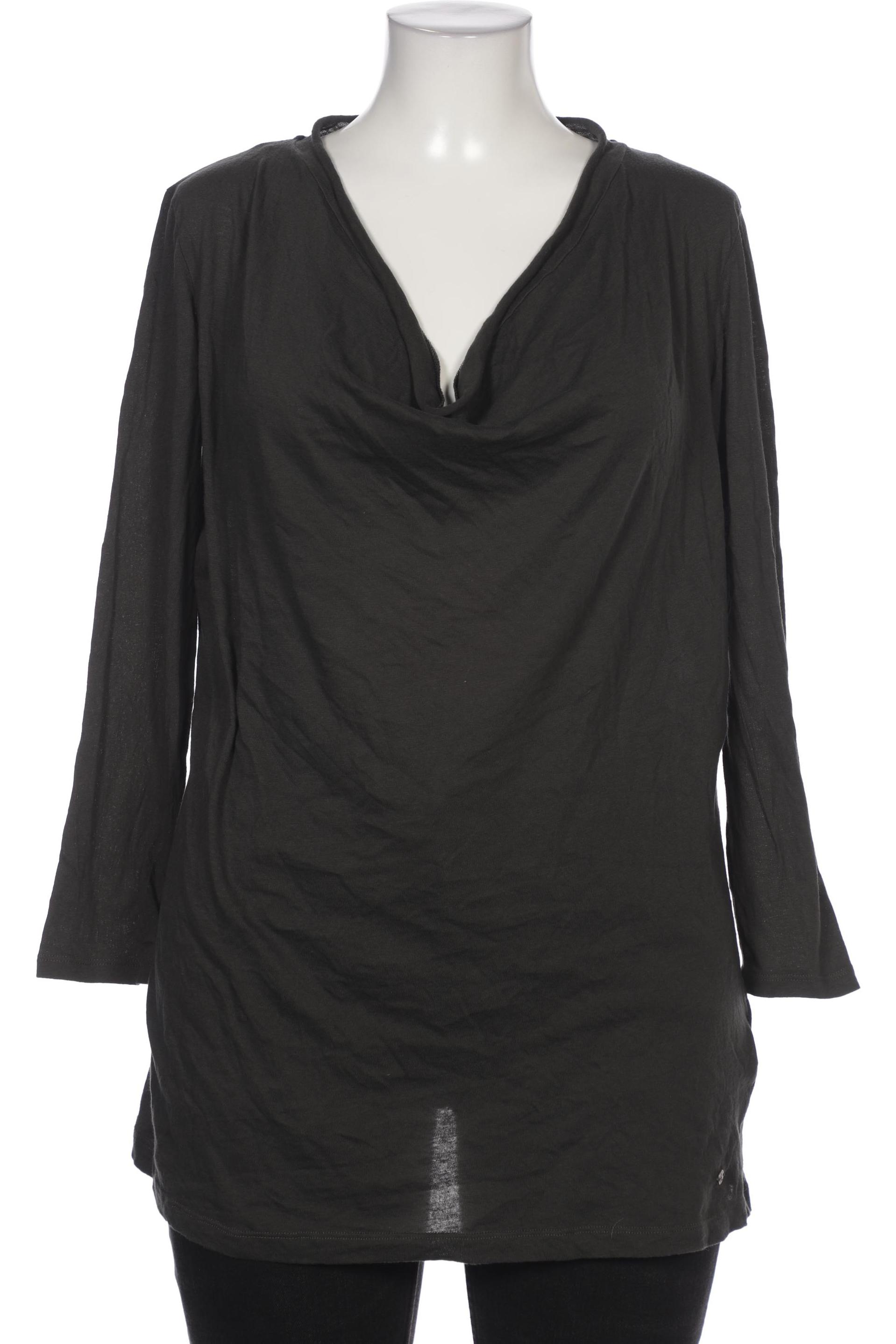 

hessnatur Damen Langarmshirt, grau, Gr. 42