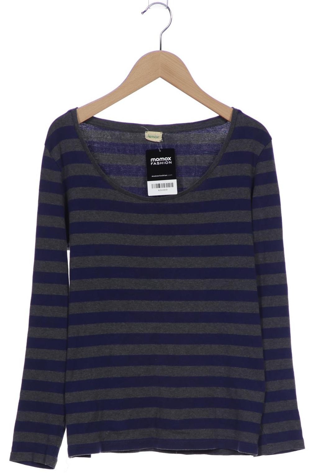 

hessnatur Damen Langarmshirt, grau, Gr. 36