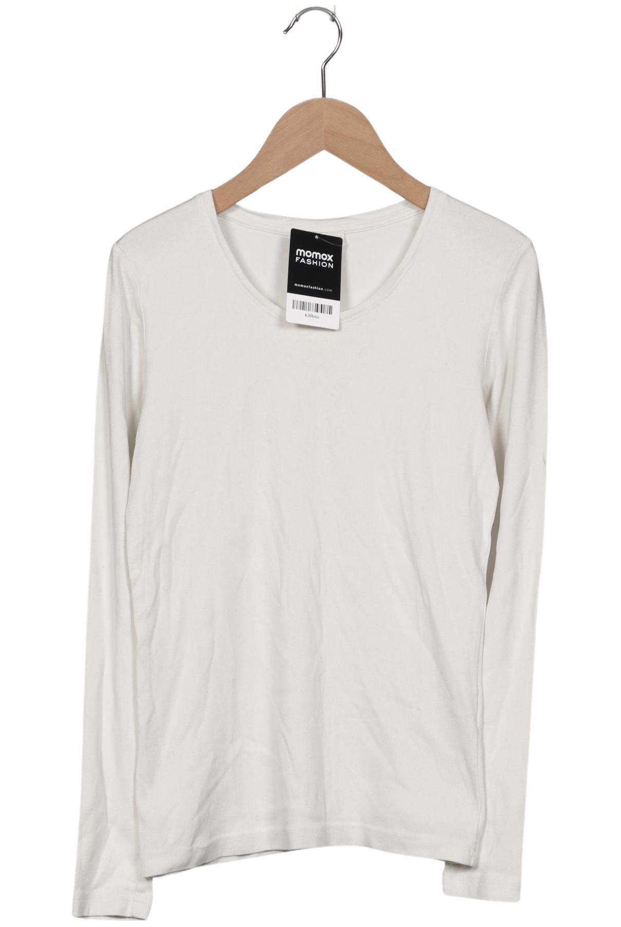 

hessnatur Damen Langarmshirt, cremeweiß, Gr. 34