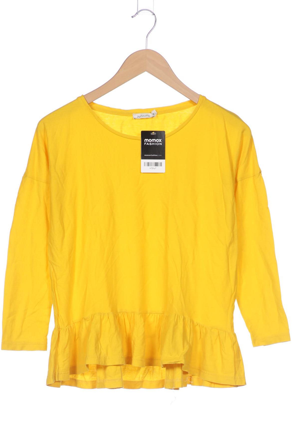 

hessnatur Damen Langarmshirt, orange, Gr. 38