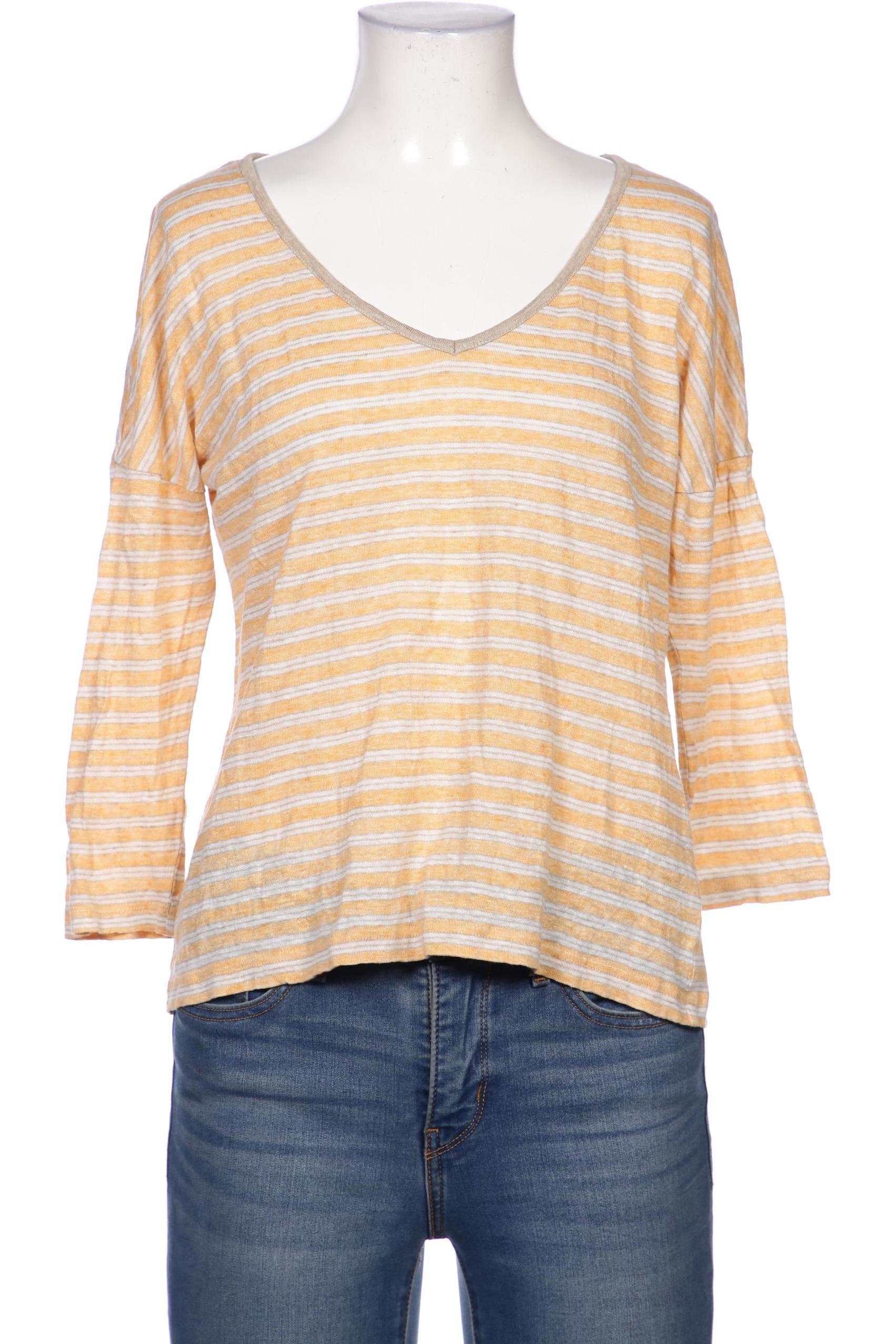 

hessnatur Damen Langarmshirt, orange, Gr. 34