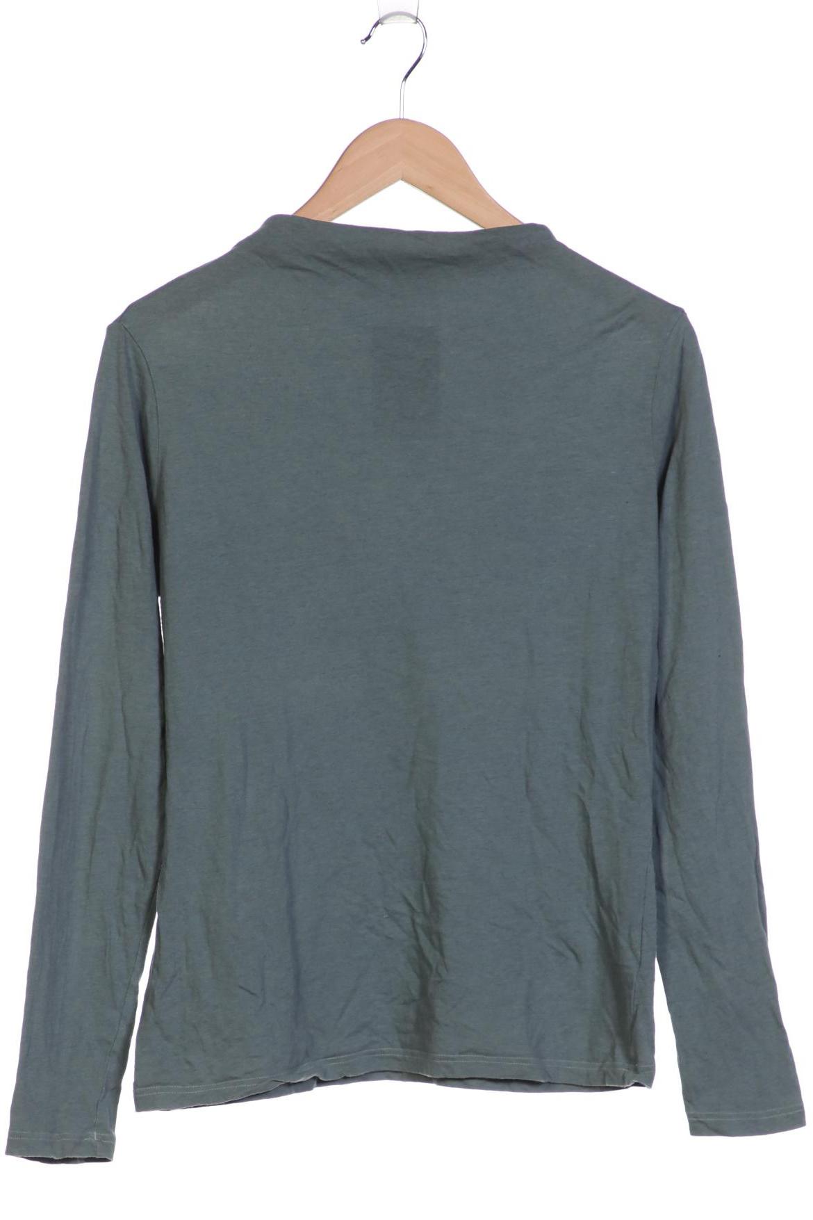

hessnatur Damen Langarmshirt, türkis, Gr. 36