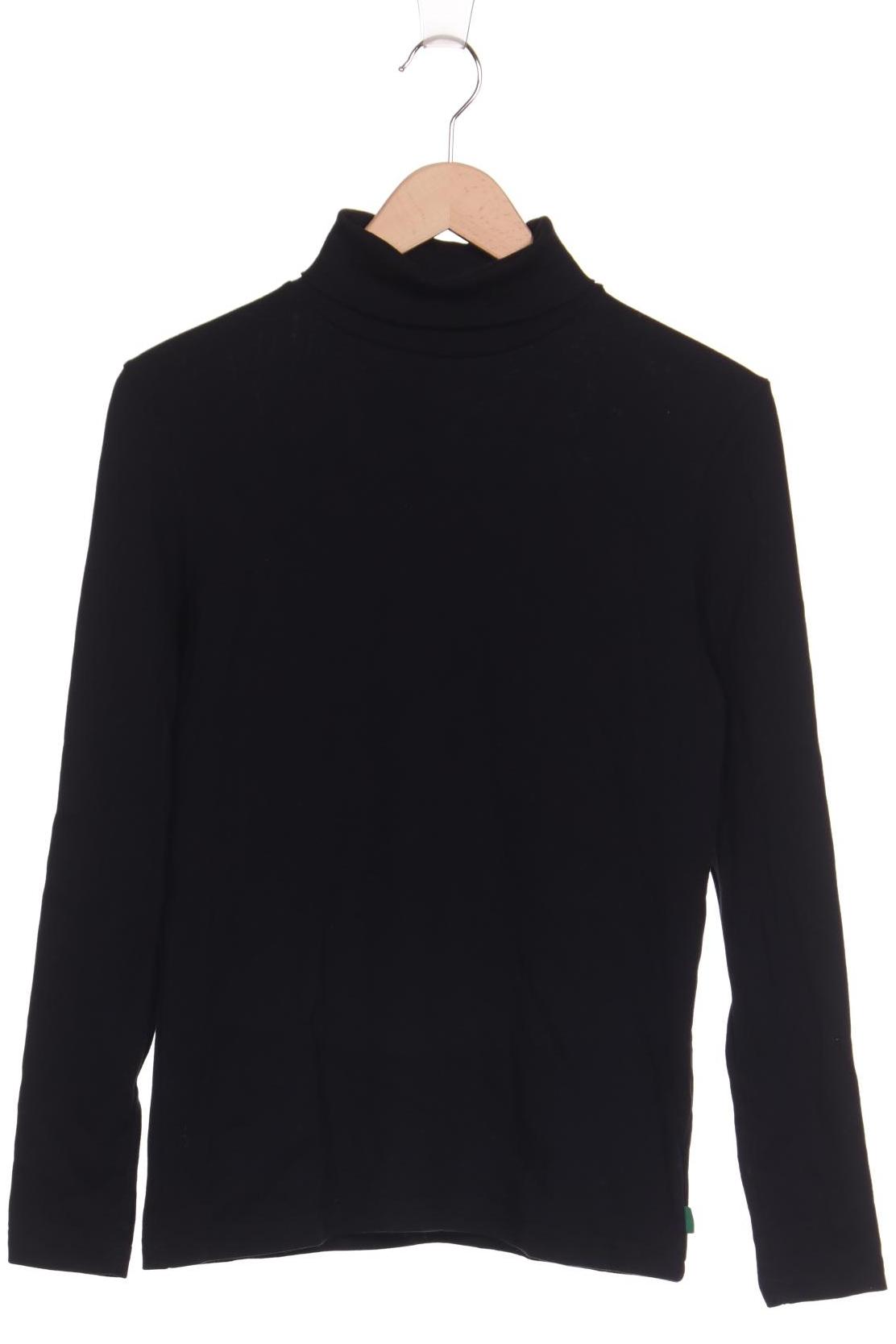 

hessnatur Damen Langarmshirt, schwarz, Gr. 38