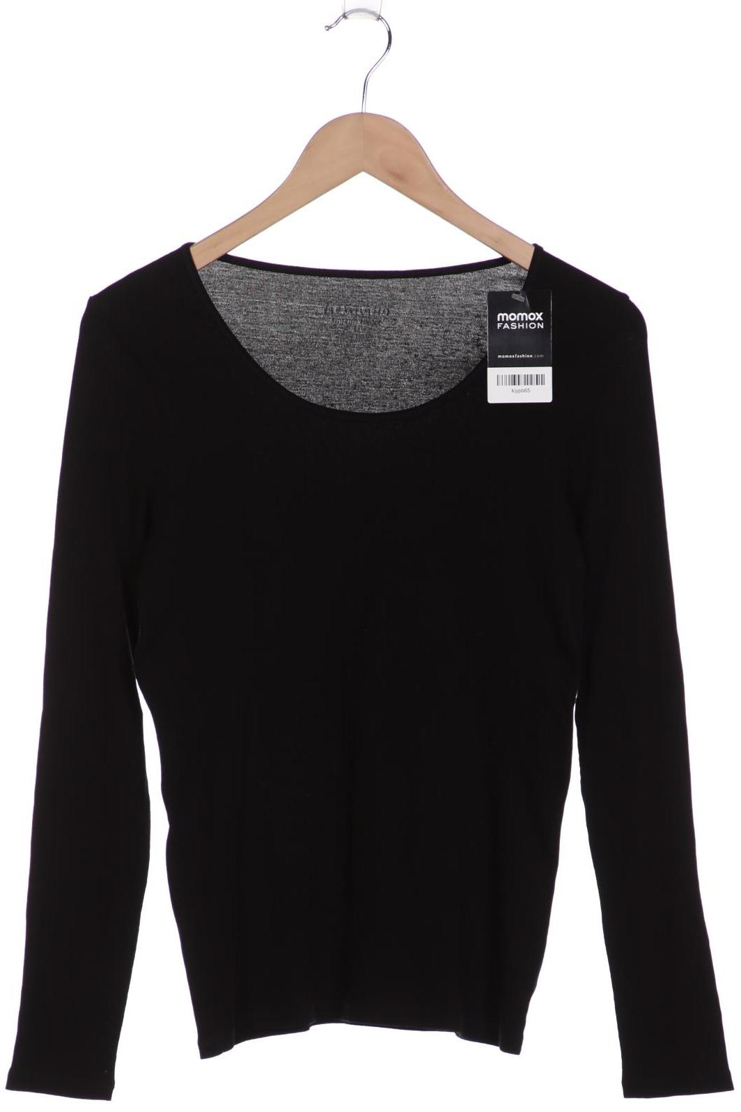 

hessnatur Damen Langarmshirt, schwarz, Gr. 36