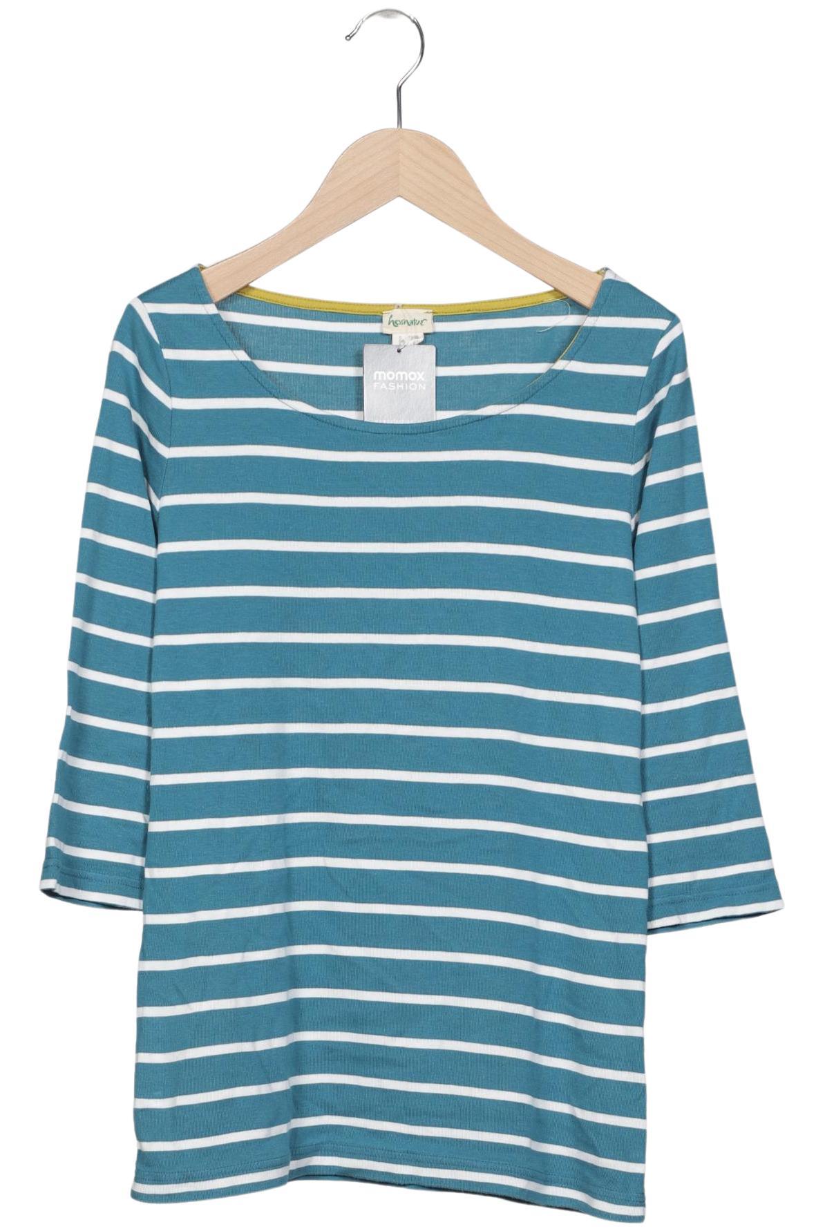 

hessnatur Damen Langarmshirt, mehrfarbig, Gr. 36