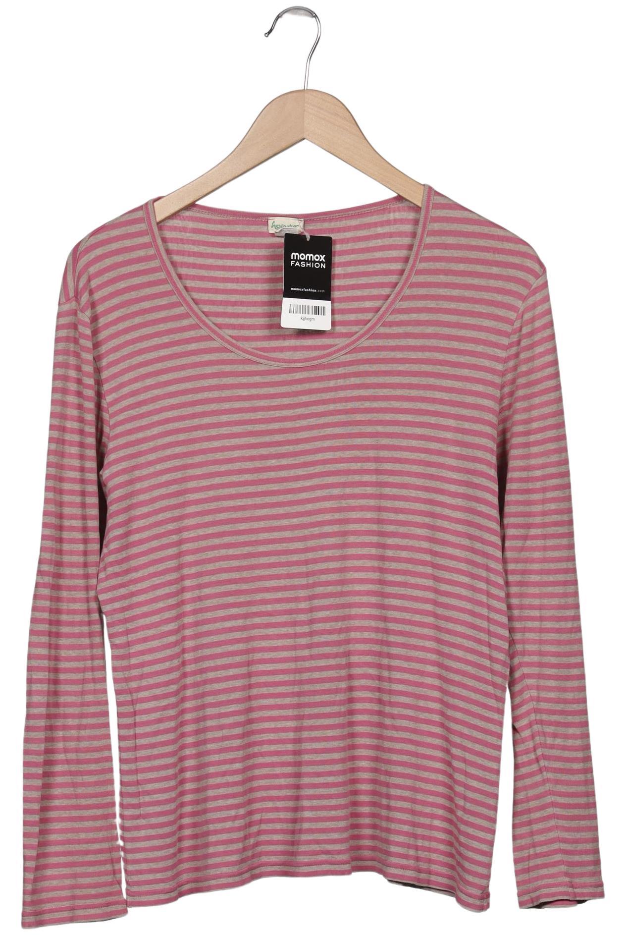 

hessnatur Damen Langarmshirt, pink, Gr. 44