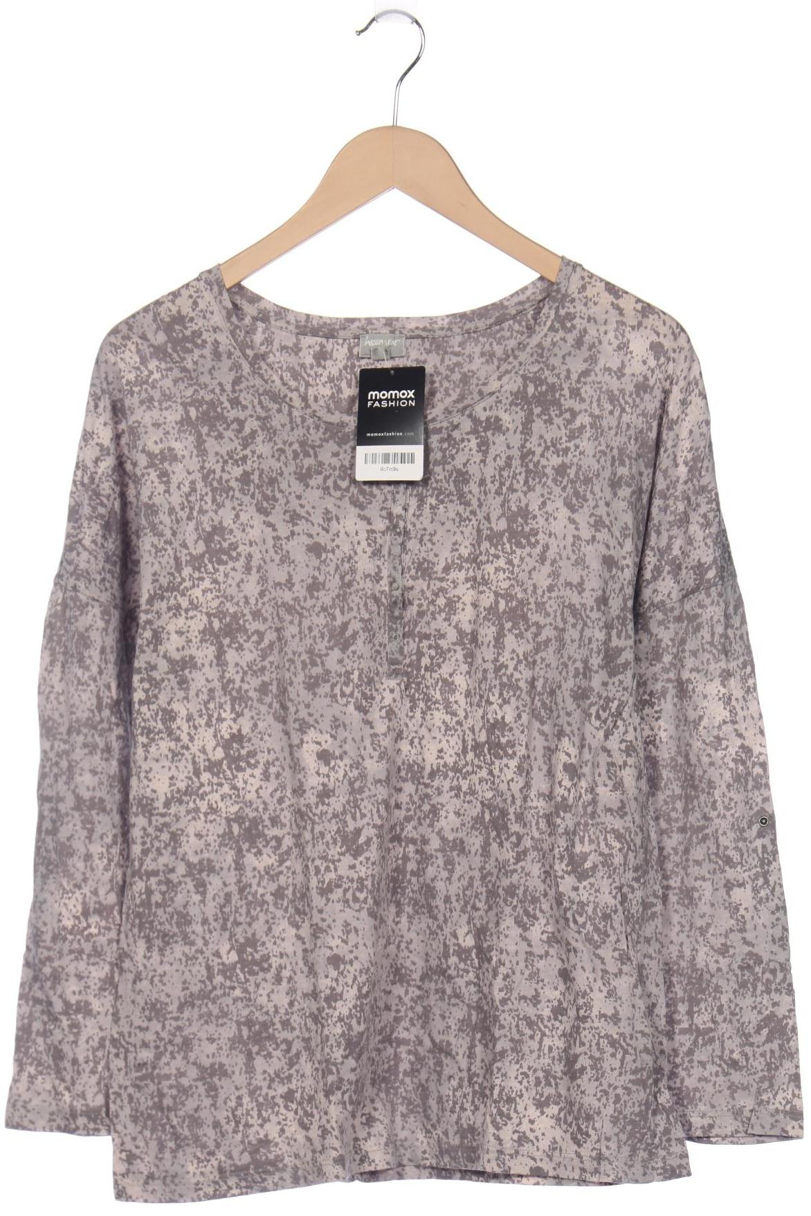 

hessnatur Damen Langarmshirt, grau, Gr. 38