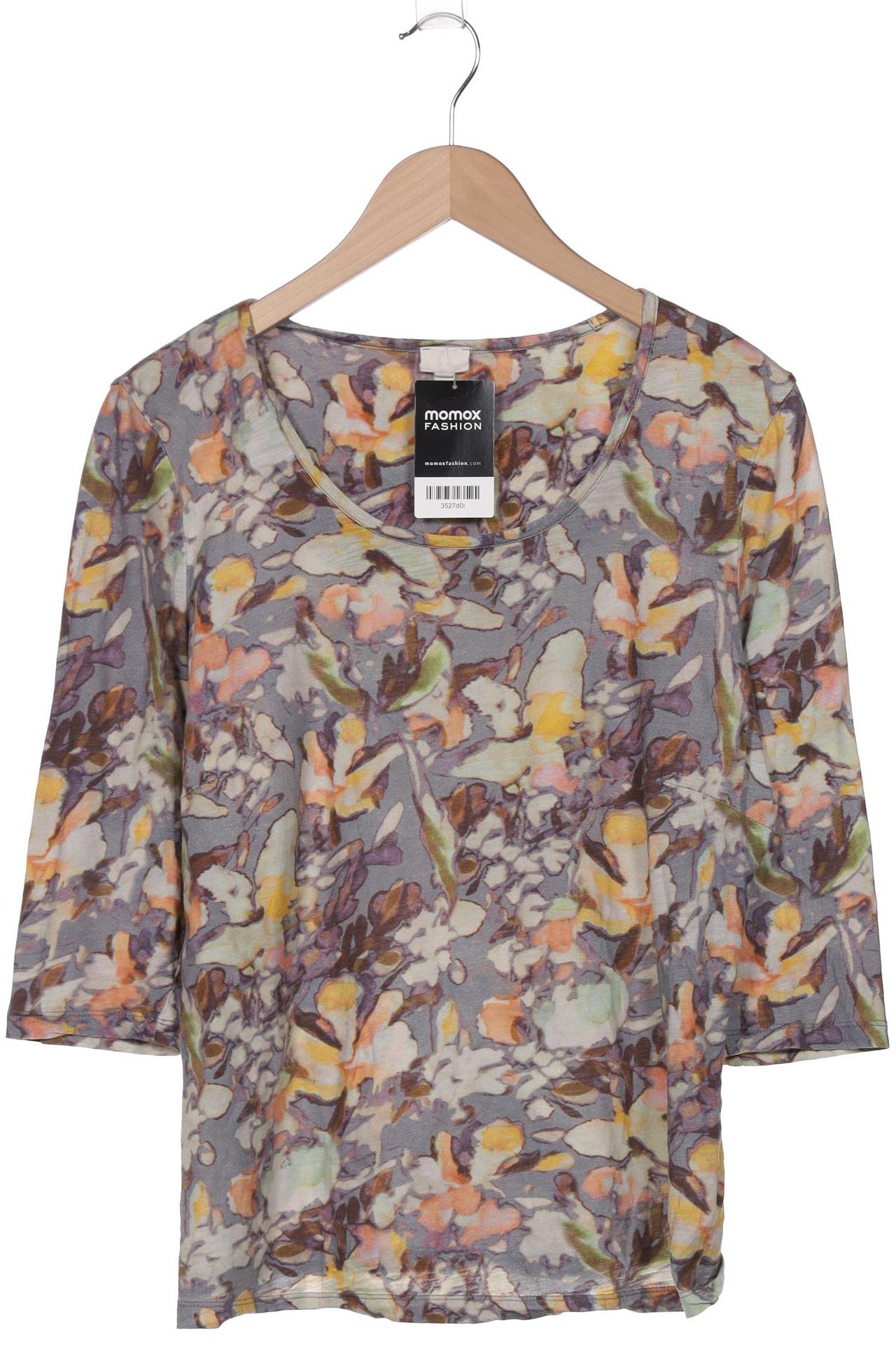

hessnatur Damen Langarmshirt, mehrfarbig, Gr. 42