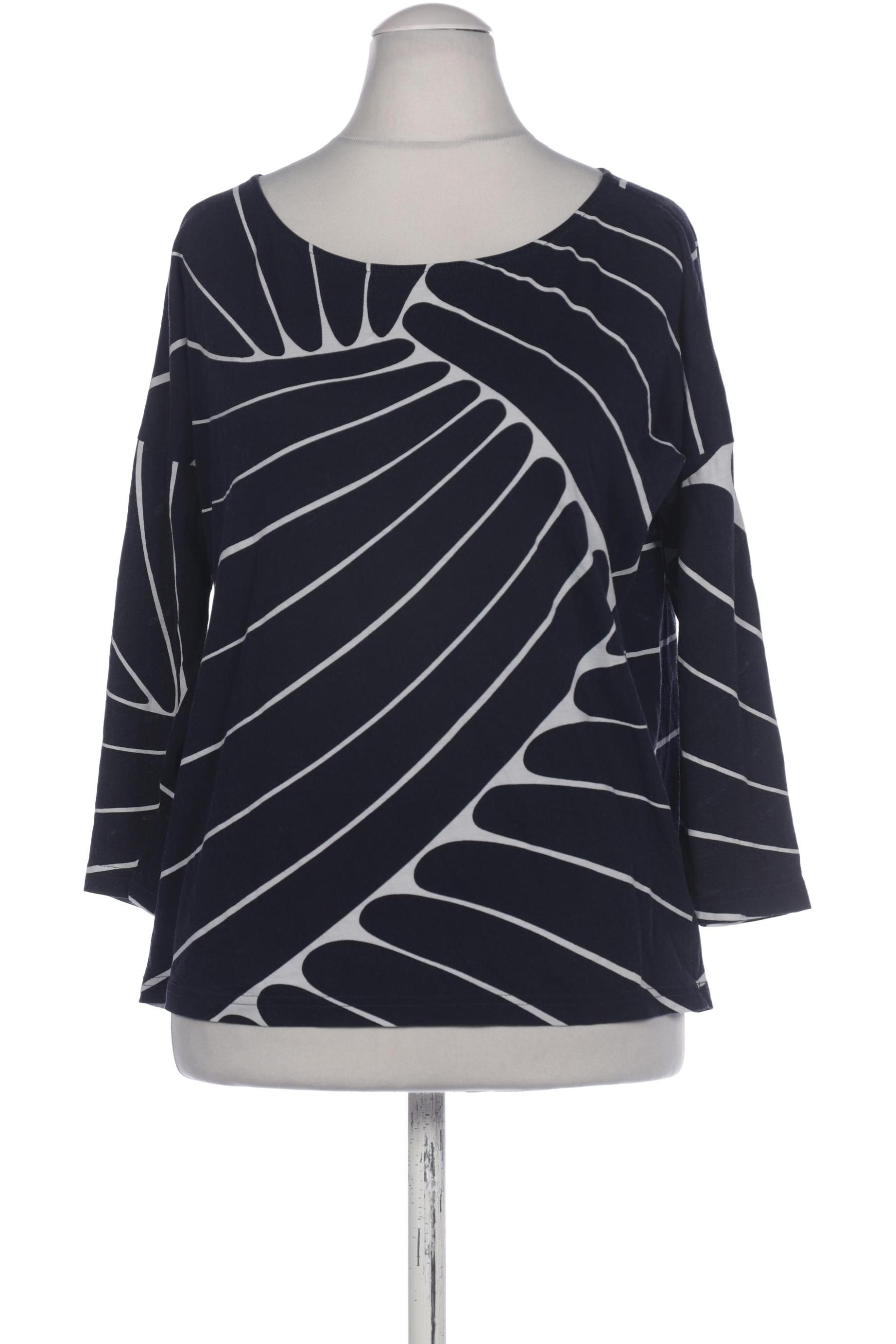 

hessnatur Damen Langarmshirt, marineblau, Gr. 40