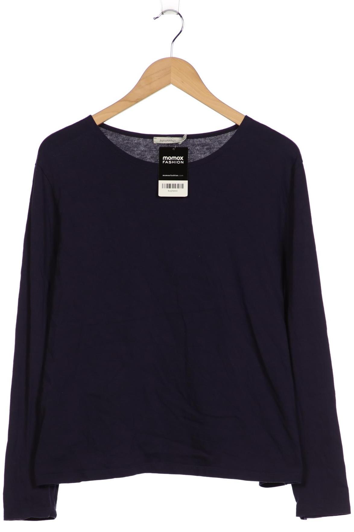 

hessnatur Damen Langarmshirt, marineblau, Gr. 46