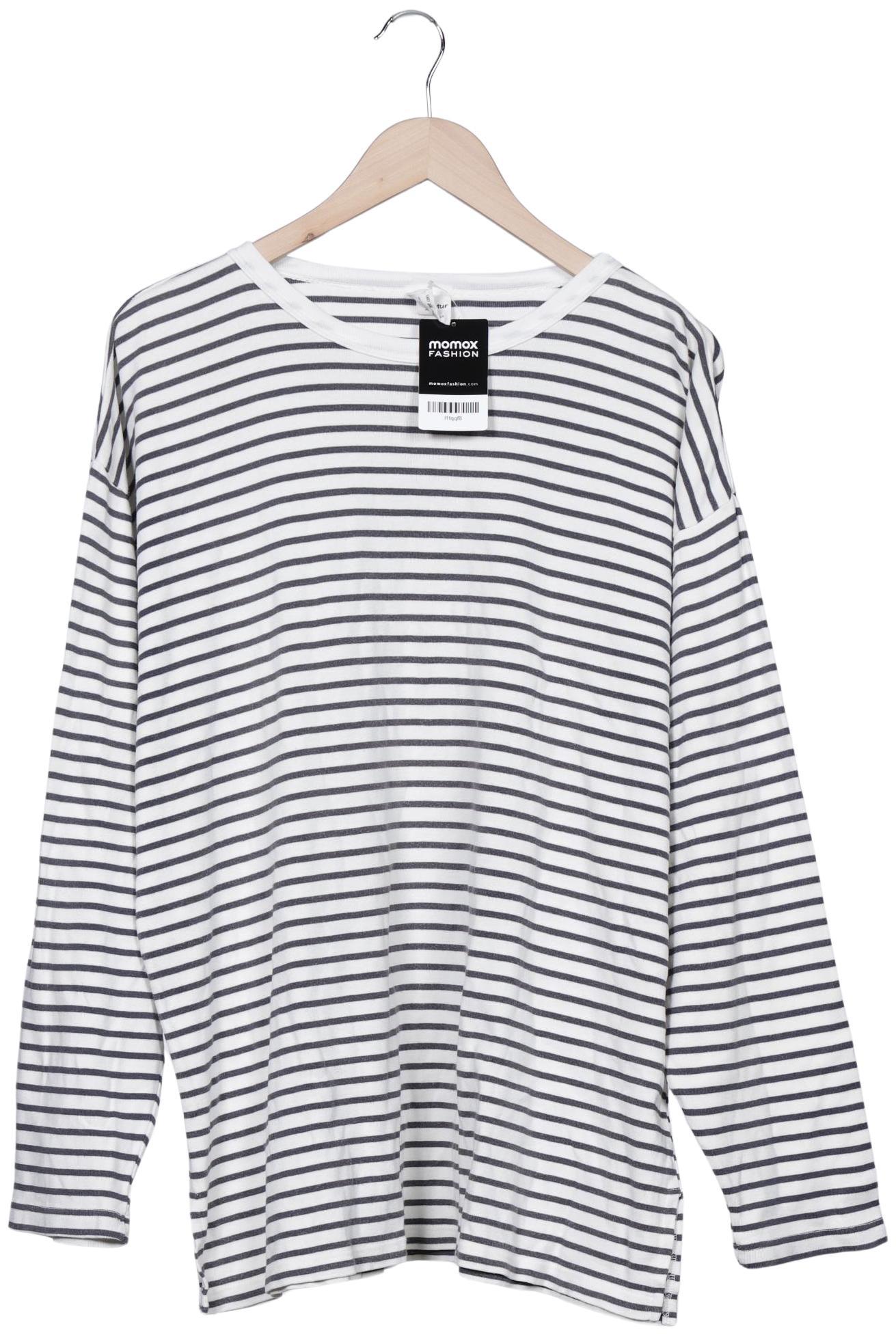 

hessnatur Damen Langarmshirt, weiß, Gr. 44