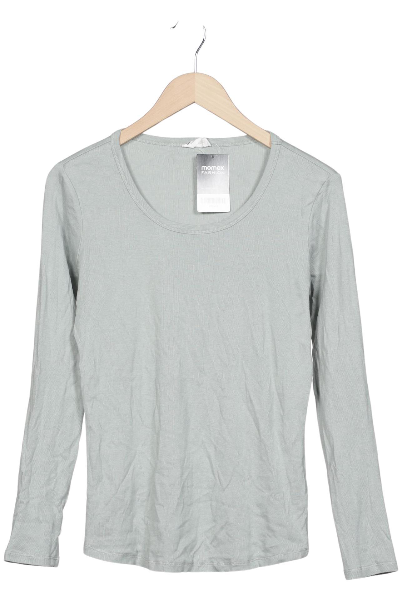 

hessnatur Damen Langarmshirt, hellgrün, Gr. 40