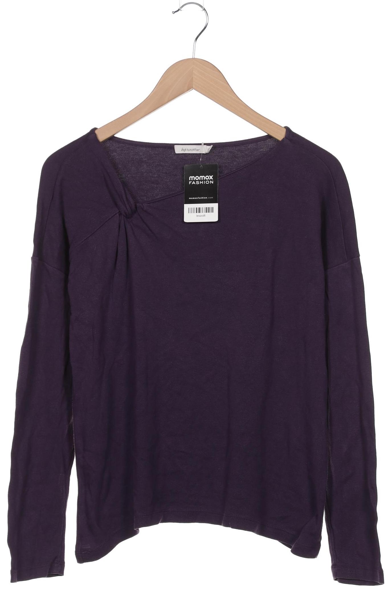

hessnatur Damen Langarmshirt, flieder, Gr. 38