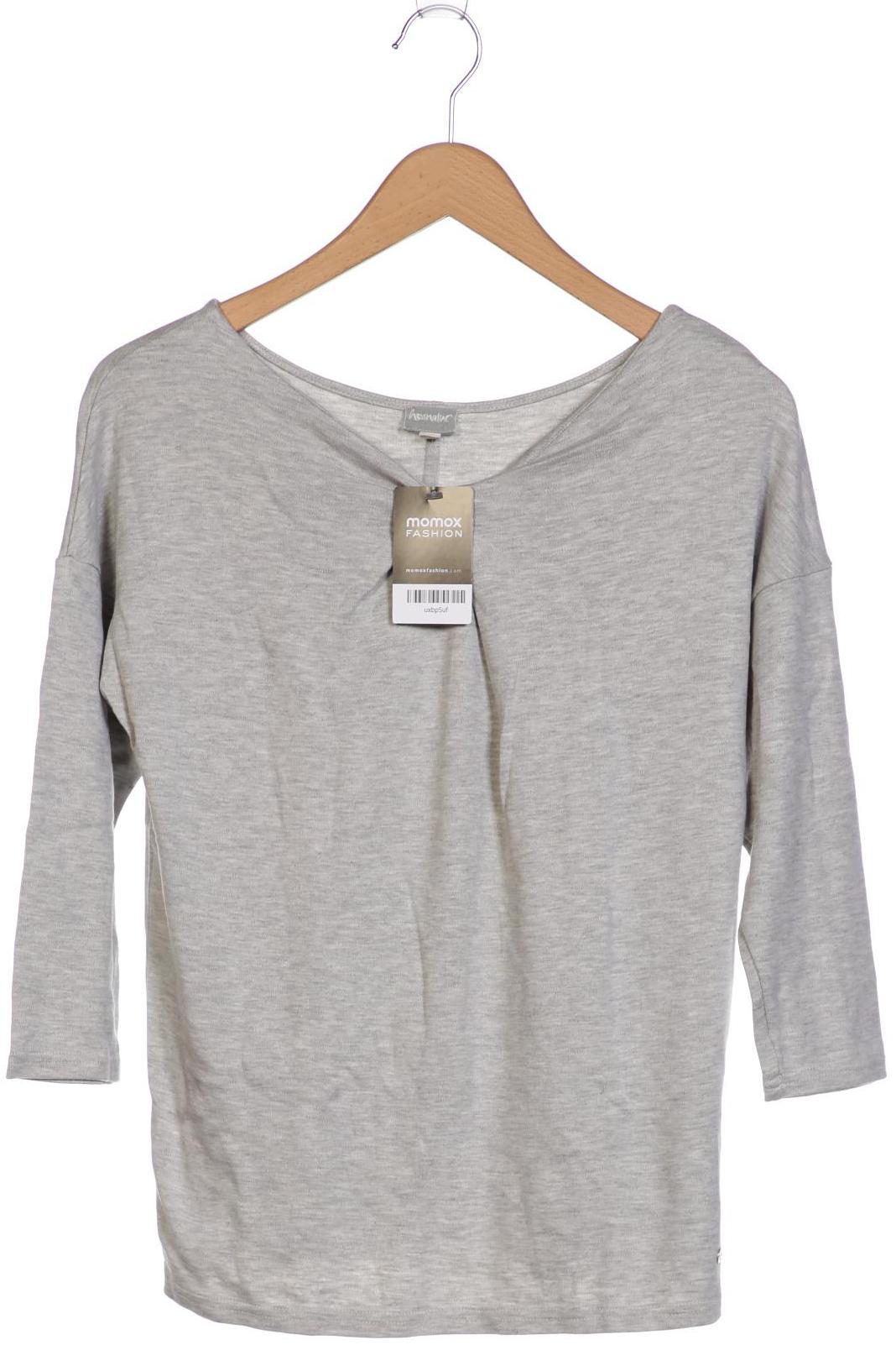 

hessnatur Damen Langarmshirt, grau, Gr. 36