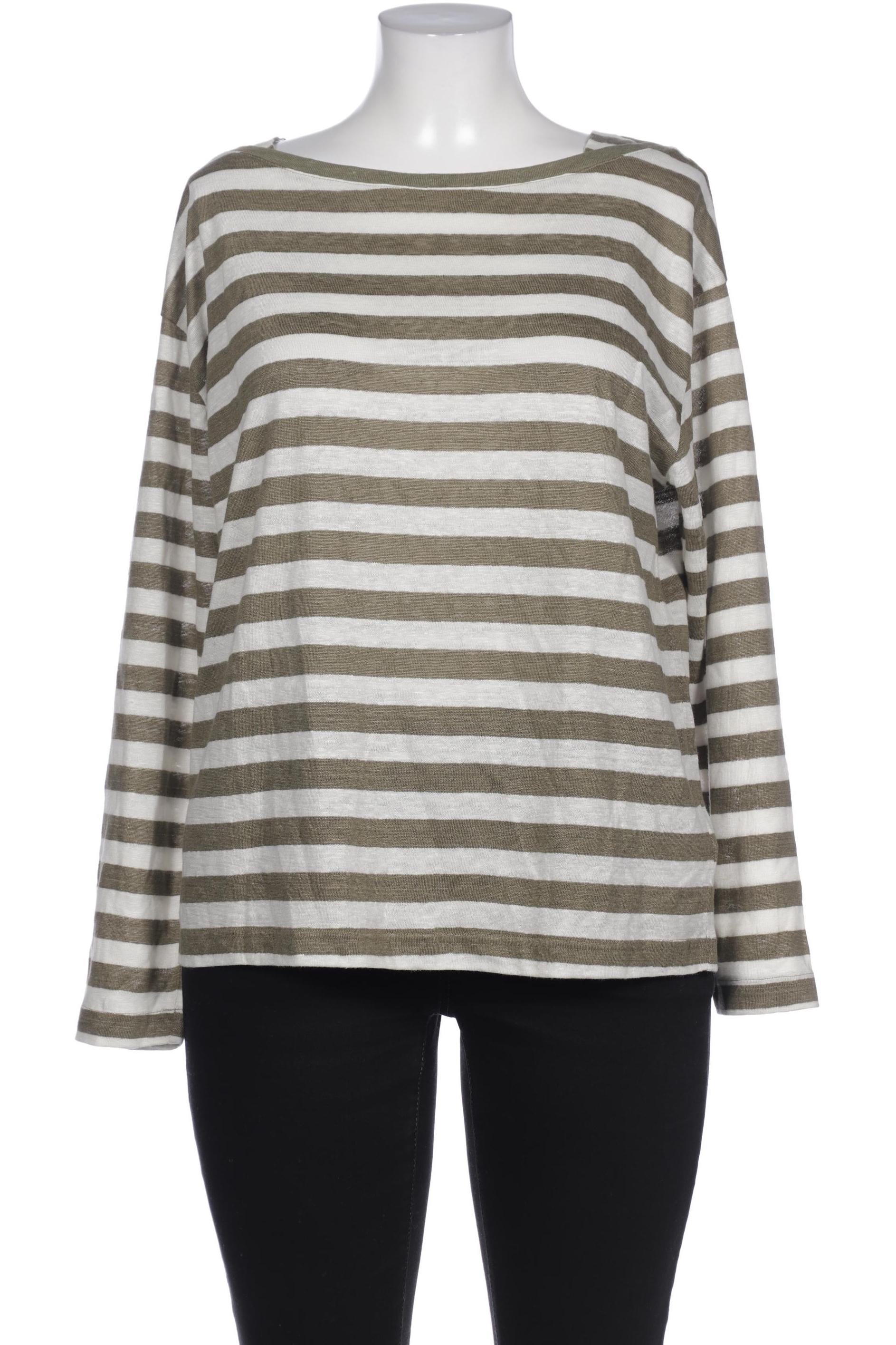 

hessnatur Damen Langarmshirt, grün, Gr. 44