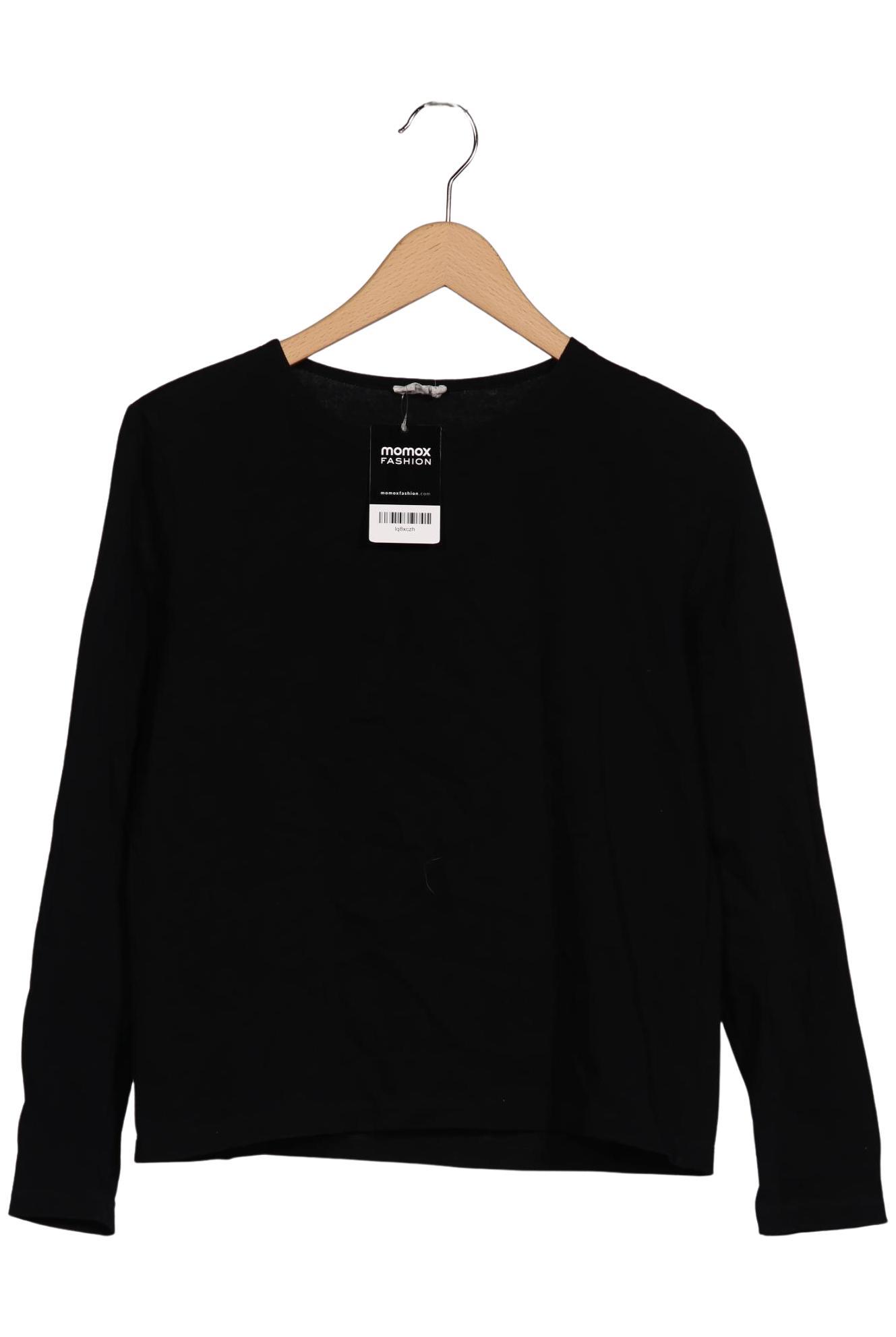 

hessnatur Damen Langarmshirt, schwarz, Gr. 36