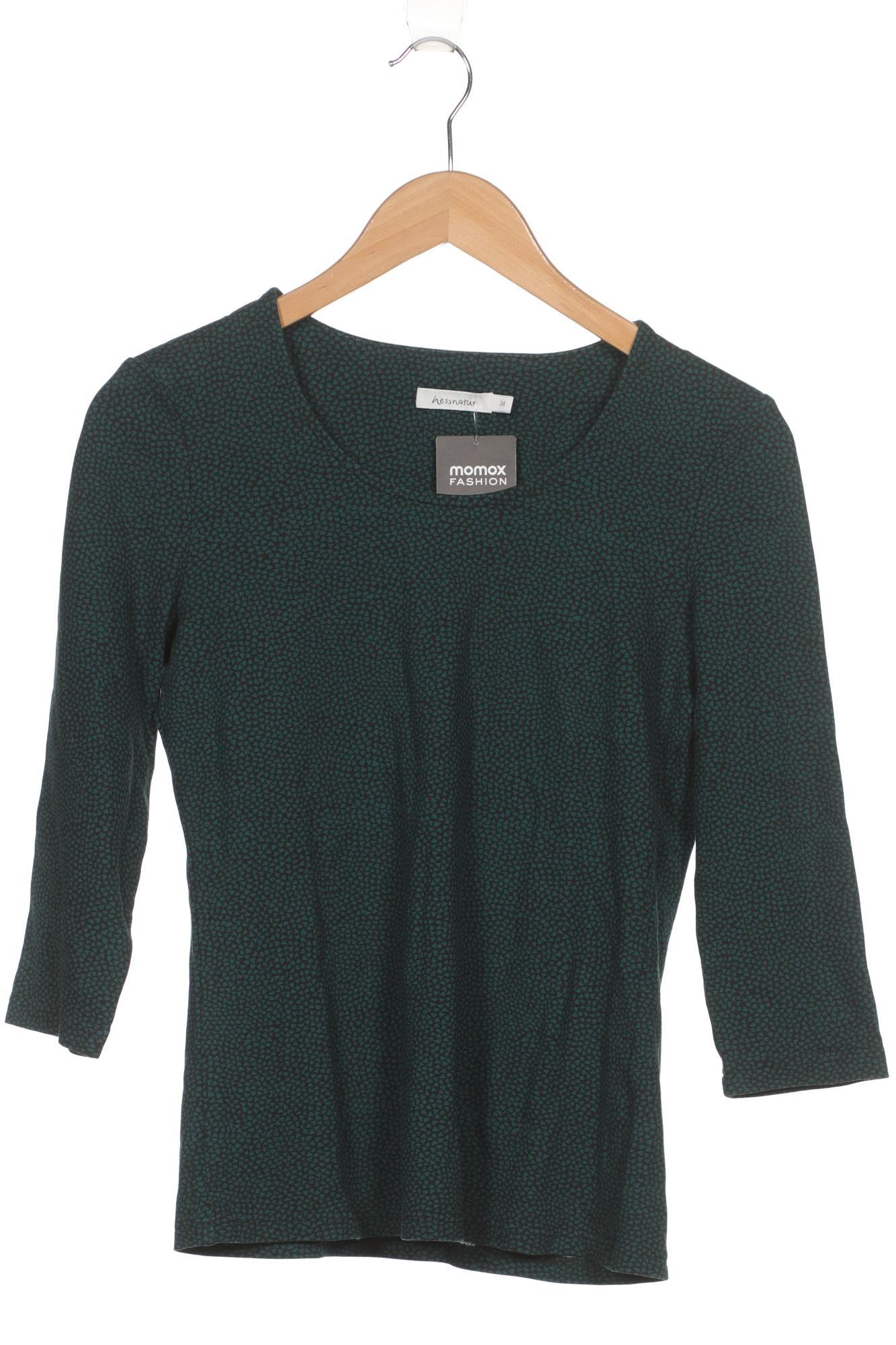 

hessnatur Damen Langarmshirt, schwarz, Gr. 36