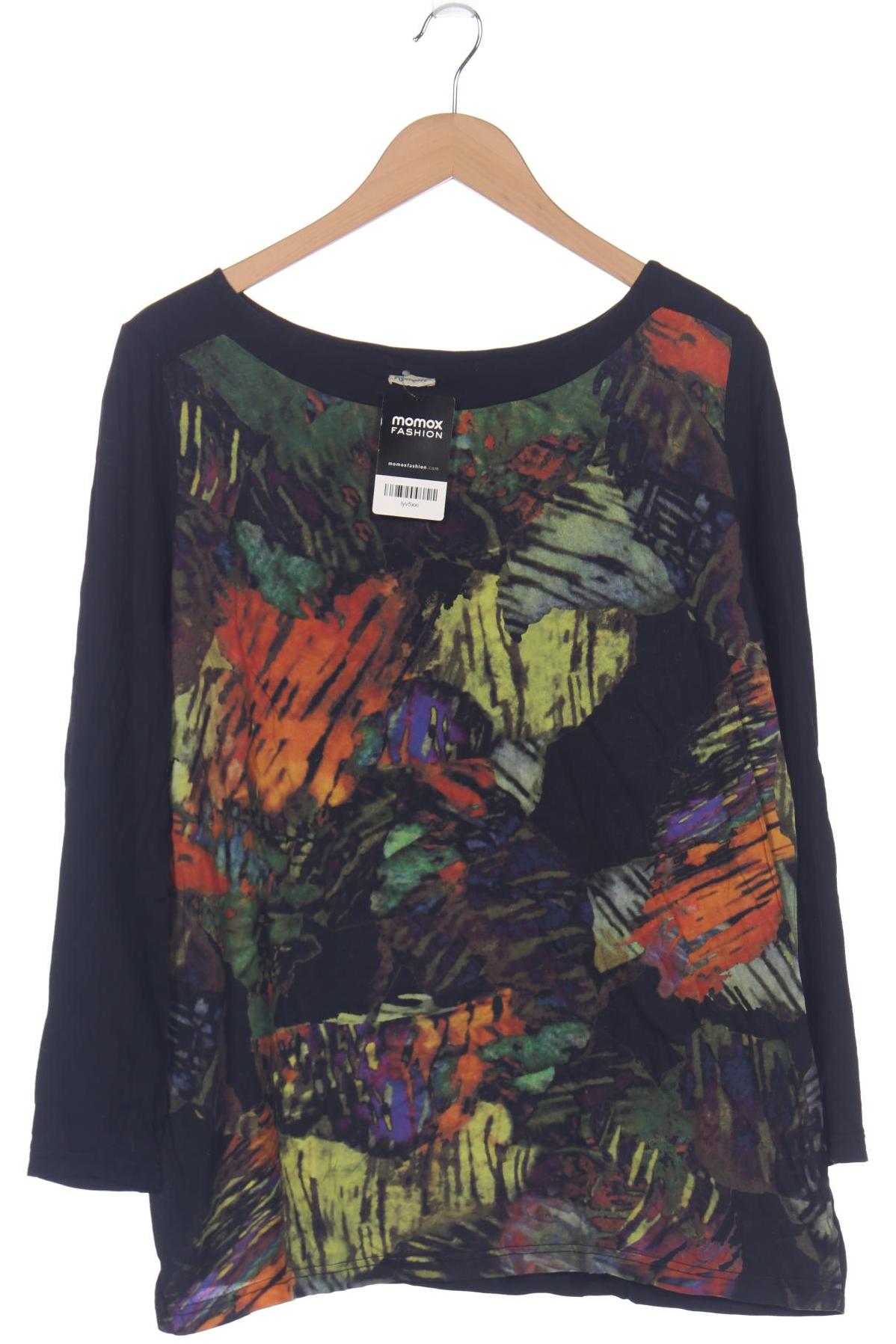 

hessnatur Damen Langarmshirt, mehrfarbig, Gr. 46