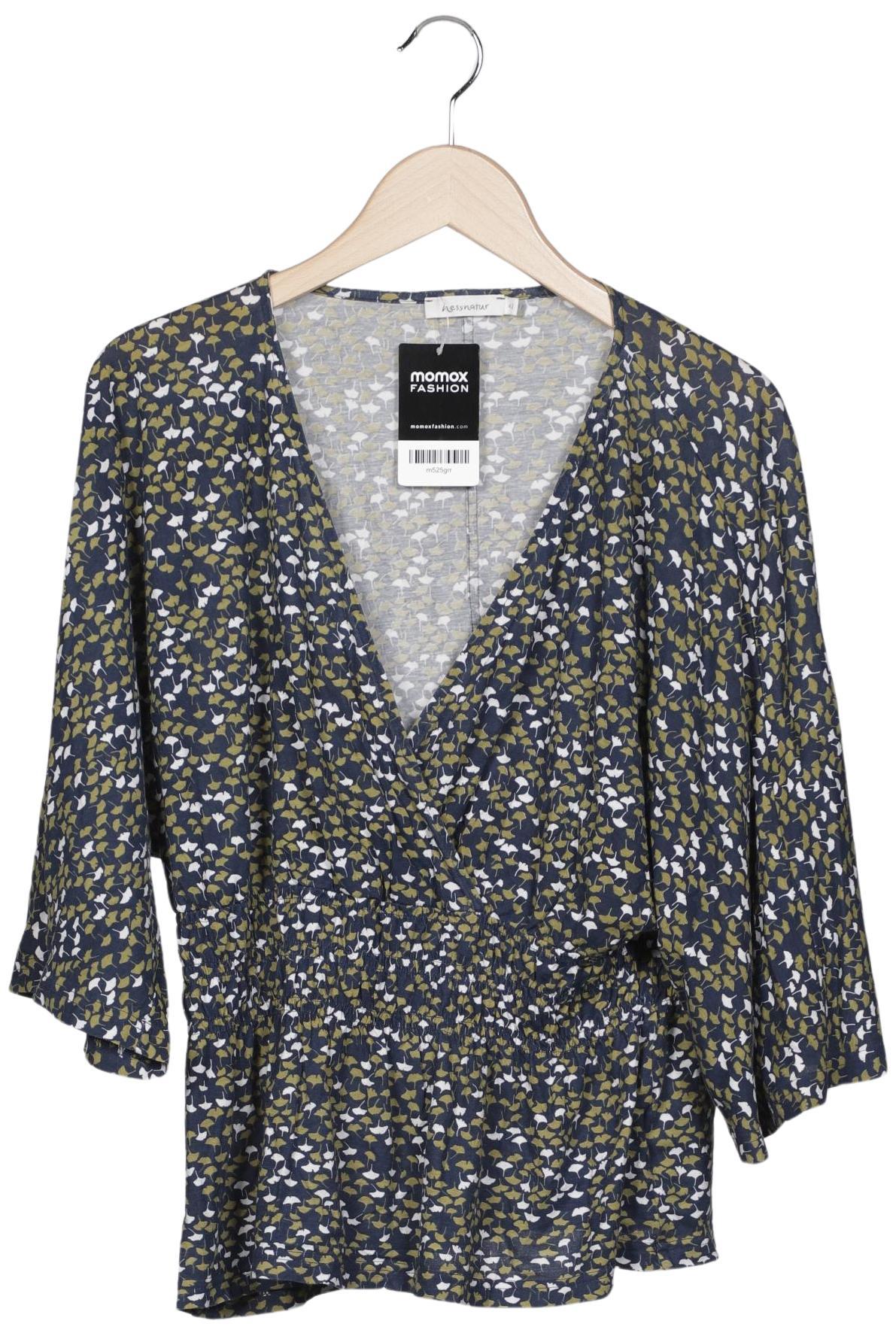 

hessnatur Damen Langarmshirt, mehrfarbig, Gr. 42