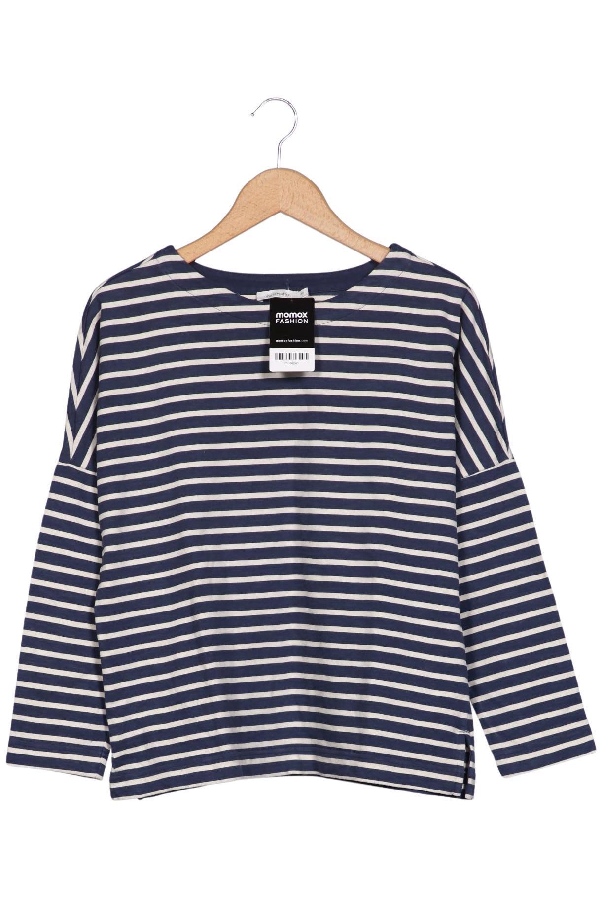 

hessnatur Damen Langarmshirt, mehrfarbig, Gr. 40