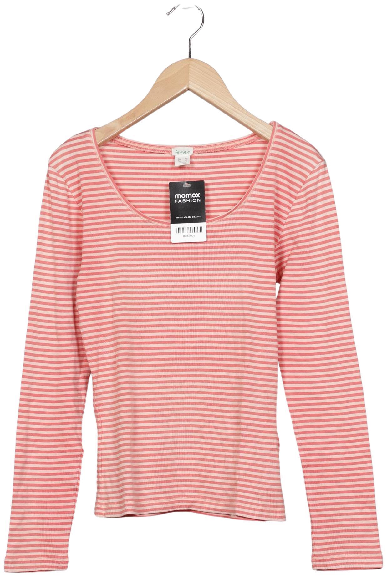 

hessnatur Damen Langarmshirt, orange, Gr. 34