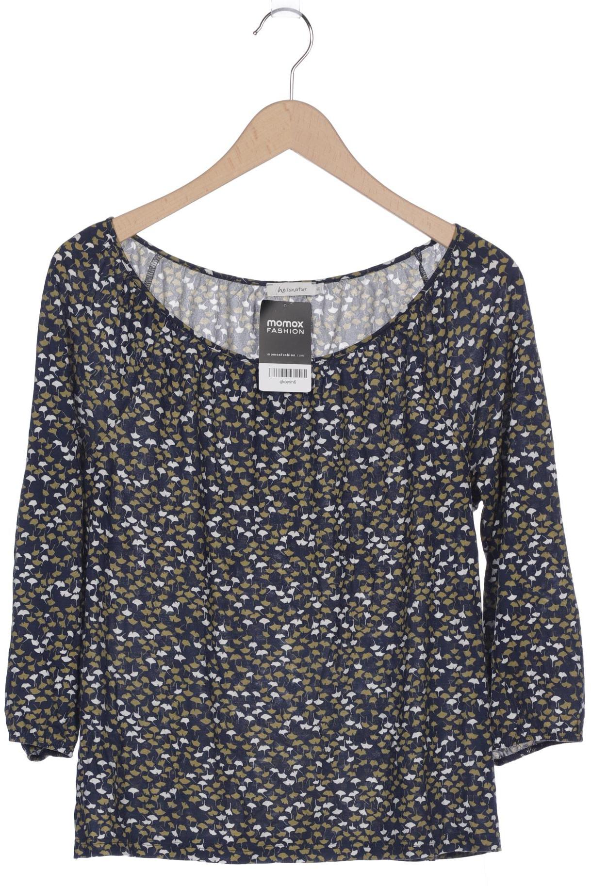 

hessnatur Damen Langarmshirt, marineblau