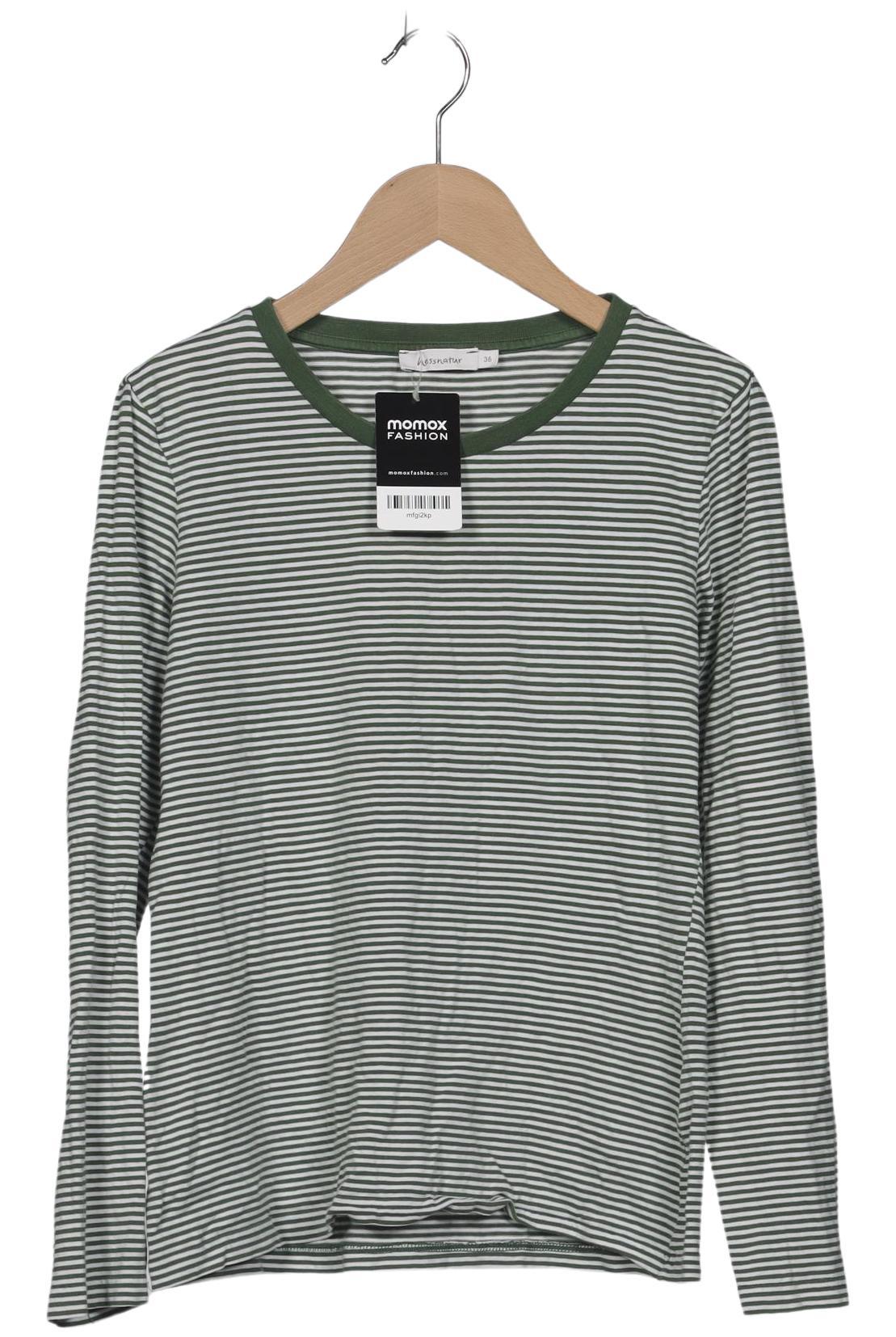 

hessnatur Damen Langarmshirt, mehrfarbig, Gr. 36