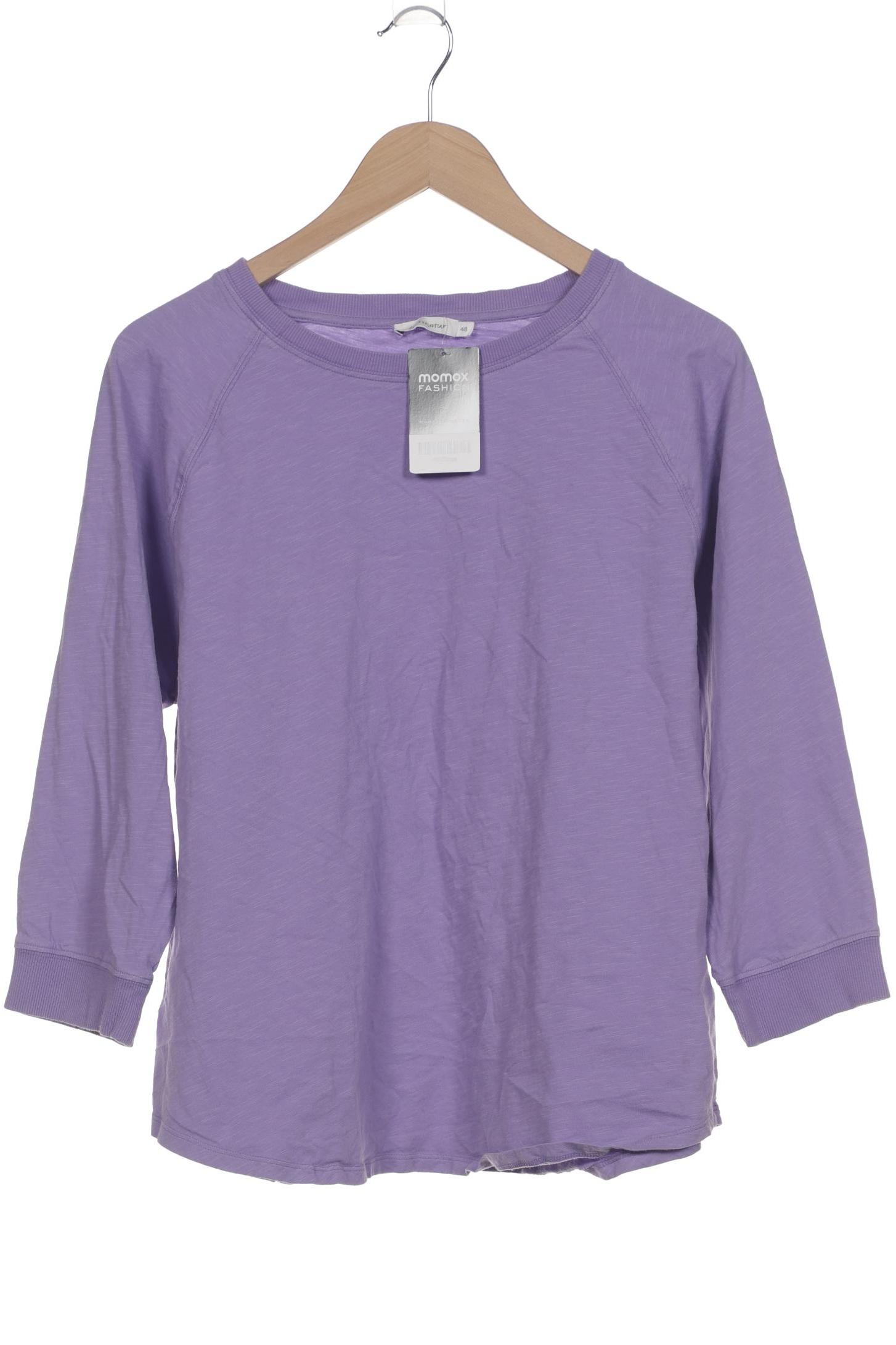 

hessnatur Damen Langarmshirt, flieder, Gr. 48