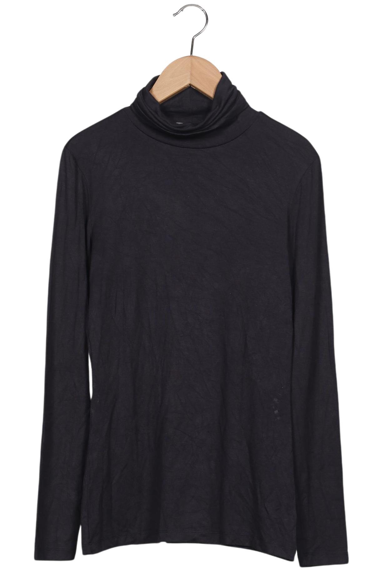 

hessnatur Damen Langarmshirt, schwarz, Gr. 38