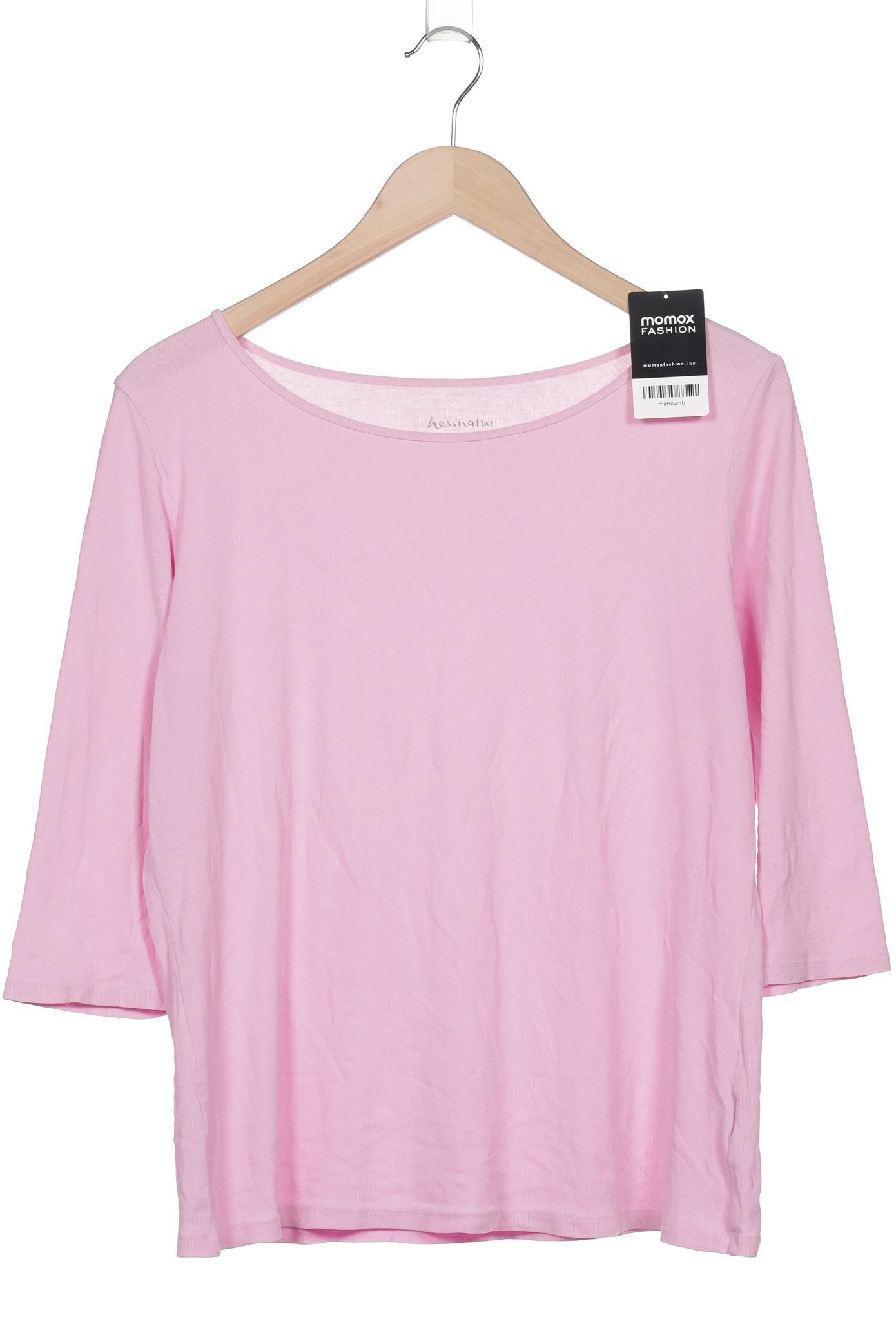 

hessnatur Damen Langarmshirt, pink, Gr. 46