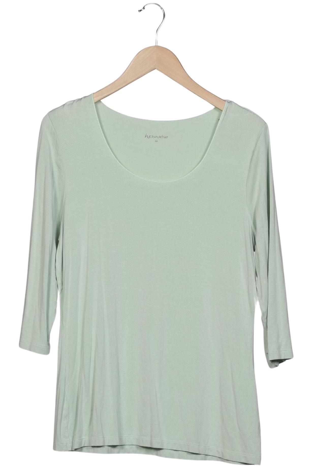 

hessnatur Damen Langarmshirt, hellgrün, Gr. 46