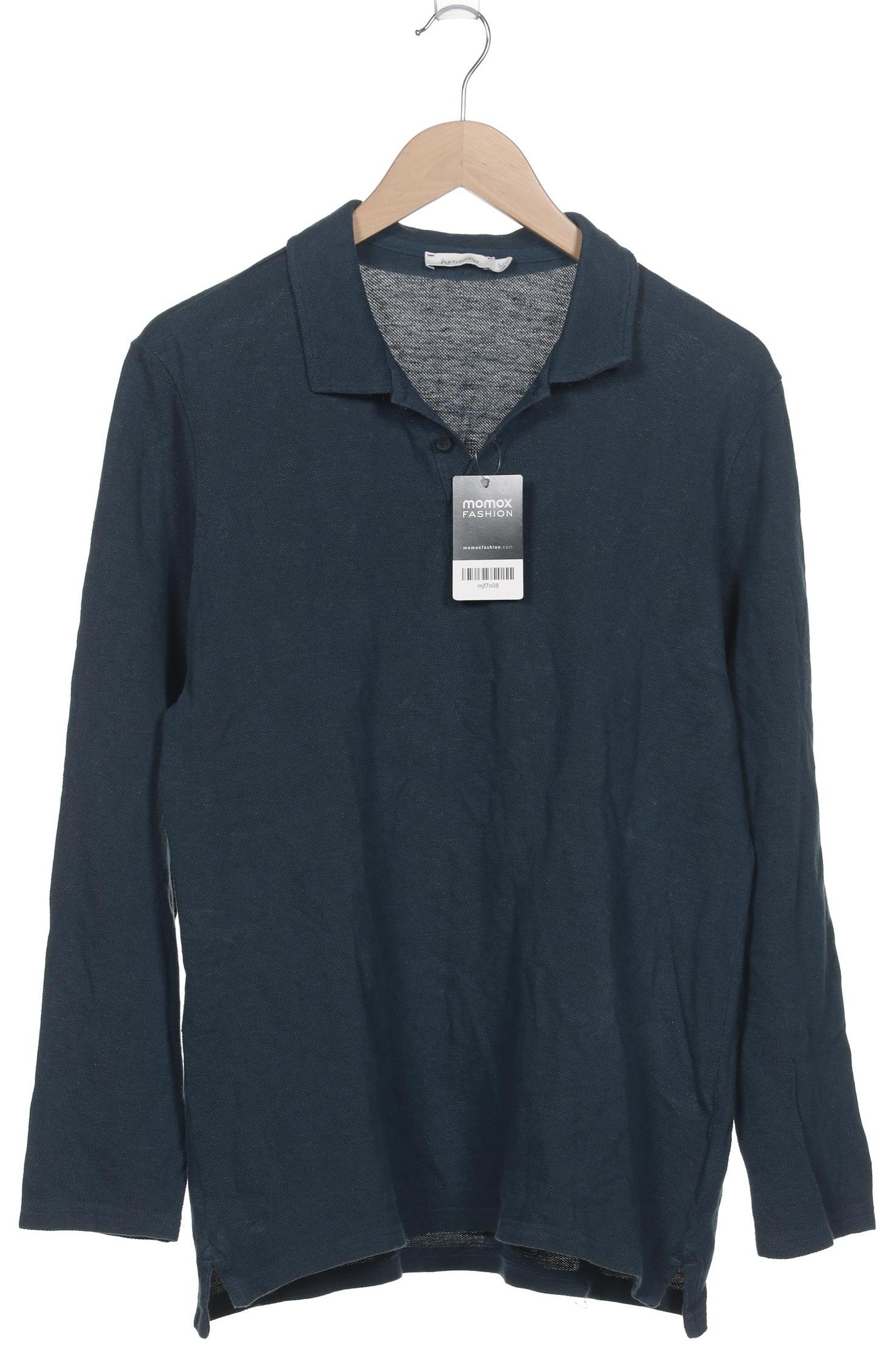 

hessnatur Damen Langarmshirt, türkis, Gr. 52